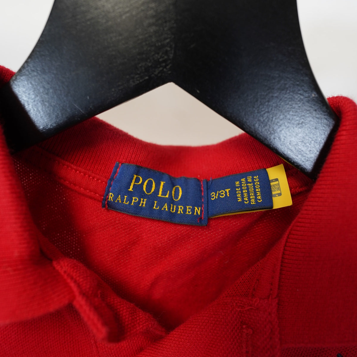 (Boys 3T) Polo Ralph Lauren Big Pony Polo Shirt Boys 3T Kids Youth Red Navy Blue Preppy