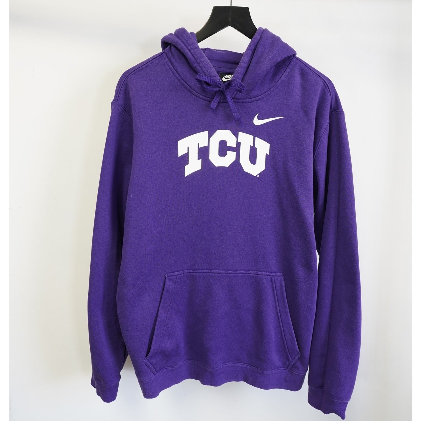 (XL) Nike TCU Horned Frogs Pullover Hoodie Men's XL Purple White