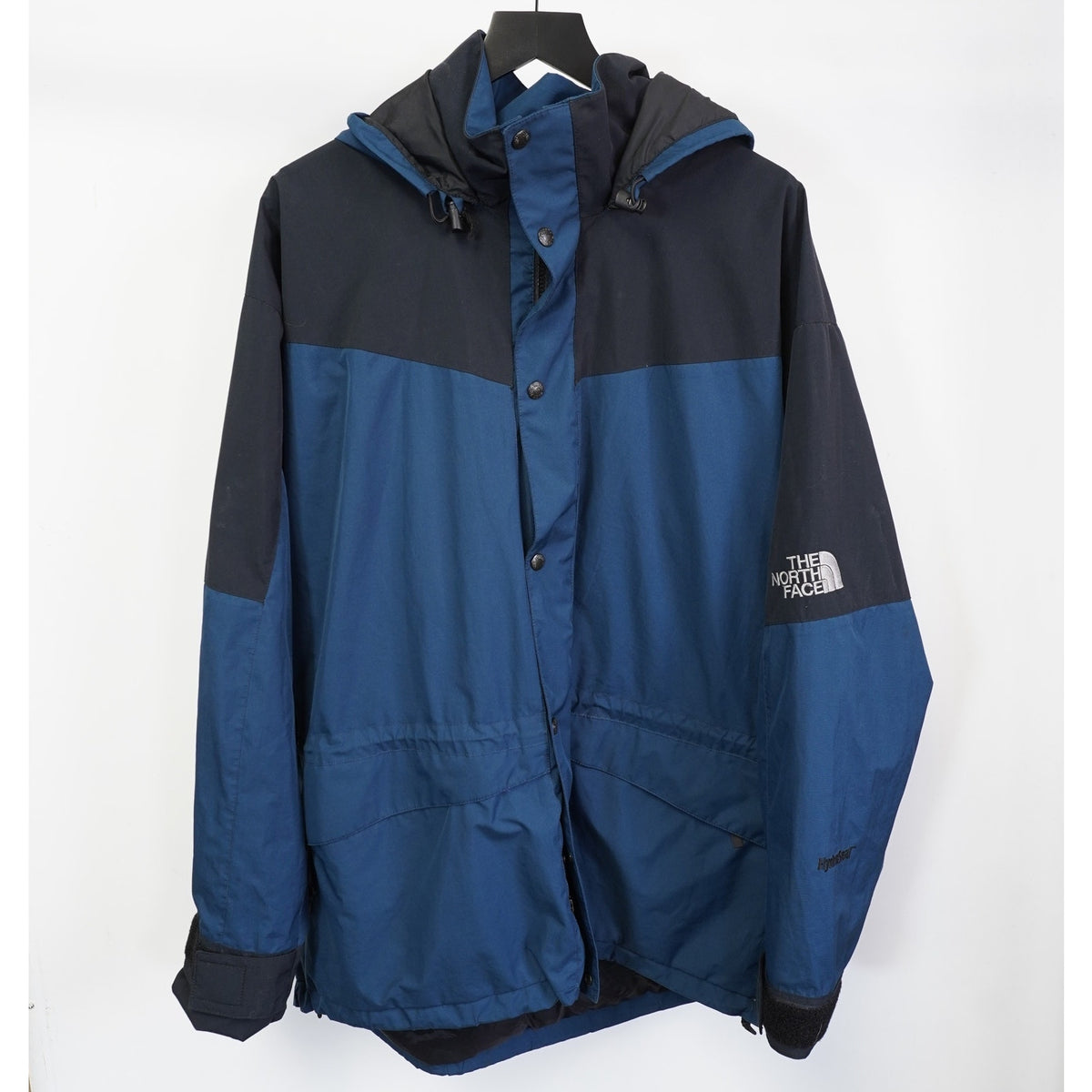 (XL) Vintage The North Face 90s Hydroseal Mountain Light Ski Rain Jacket Mens XL Blue