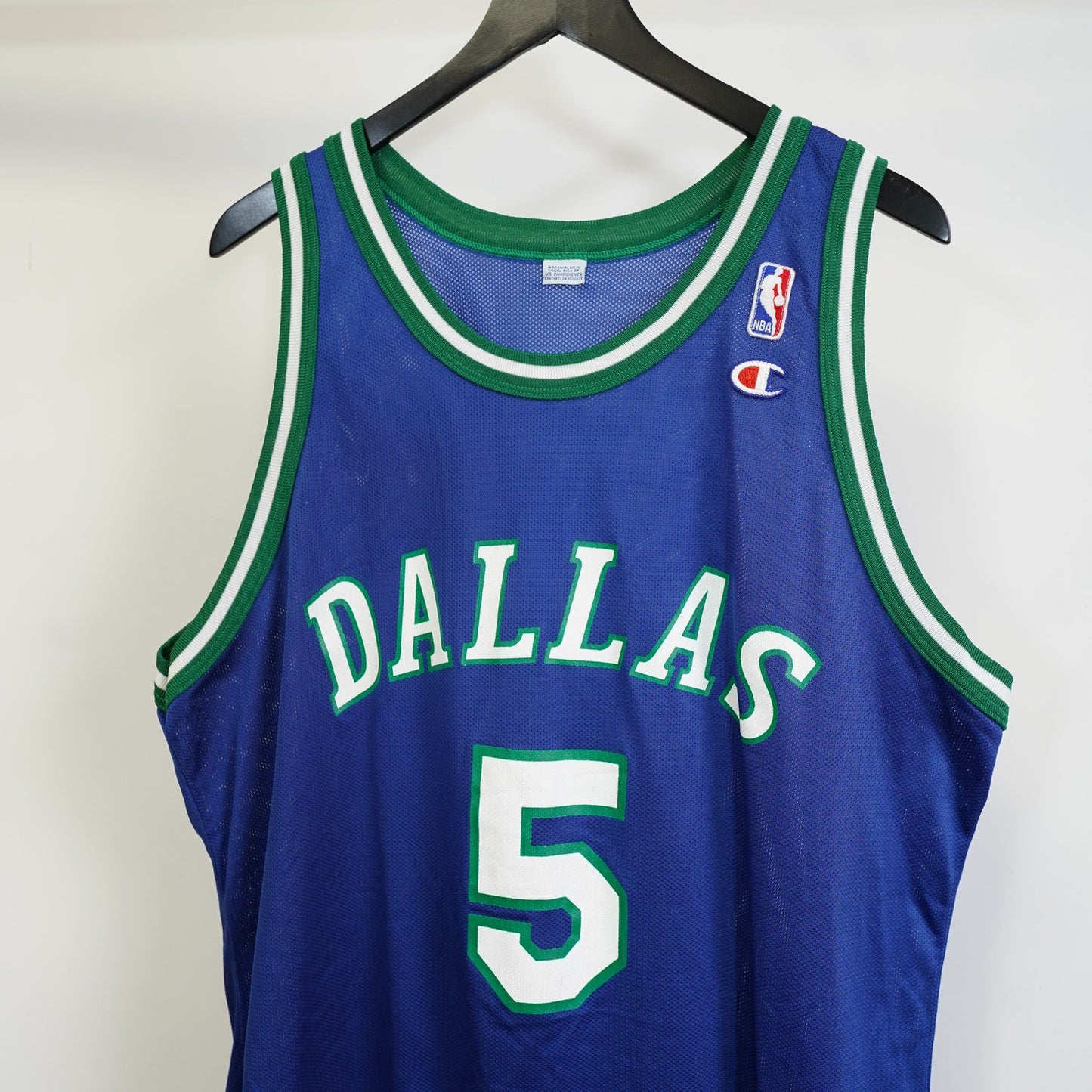 (XL) Vintage Champion Jason Kidd Dallas Mavericks Basketball Jersey Men's XL 48 Blue