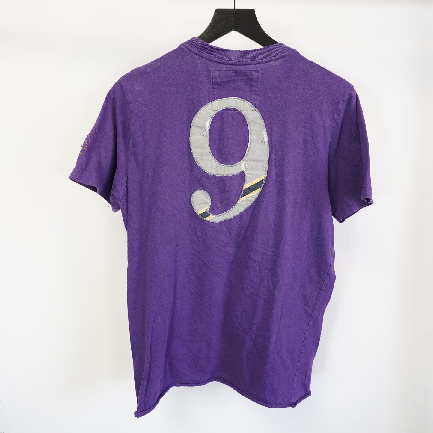 (M) Vintage Aeropostale Embroidered T-Shirt Men's M Purple Y2K 2000s Sewn Preppy