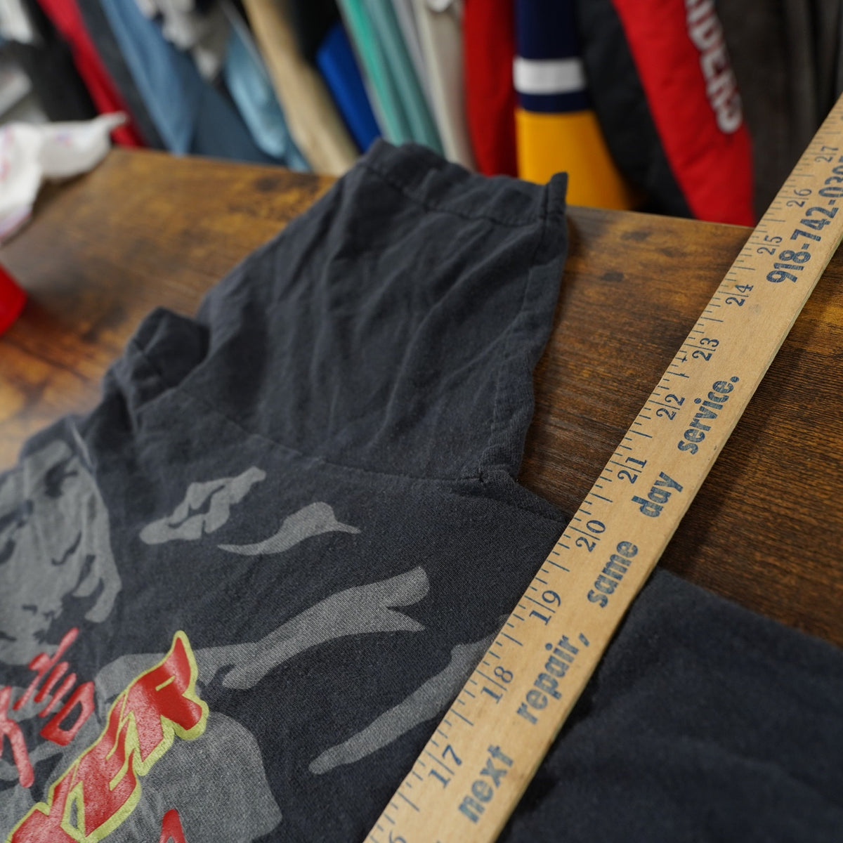 (M) Vintage Bruce Lee Y2K Dirty Boxing MMA Karate T-Shirt Men's M Black 2000s