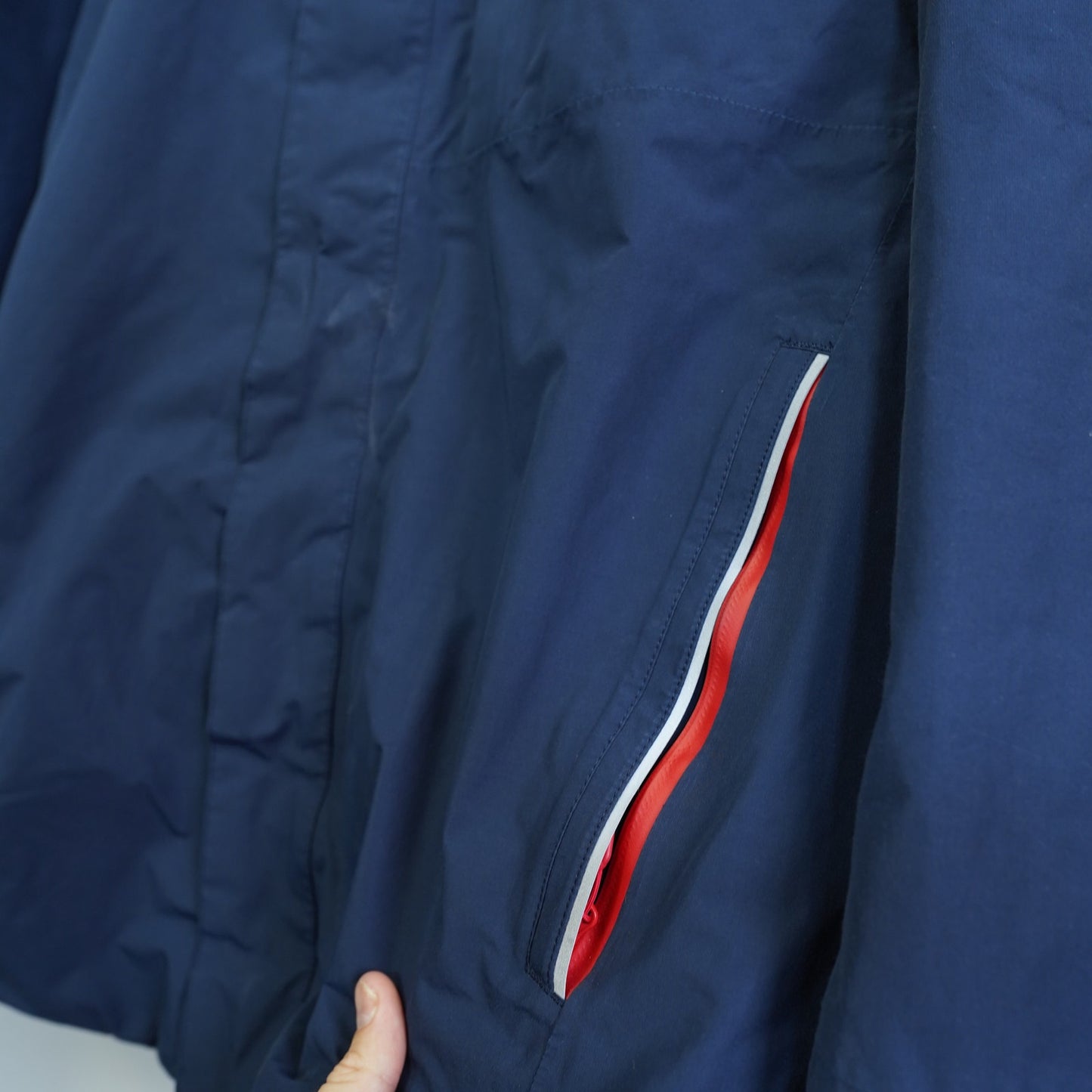 (XL) Vineyard Vines Nor'easter Performance Rain Shell Jacket Mens XL Navy Blue Preppy