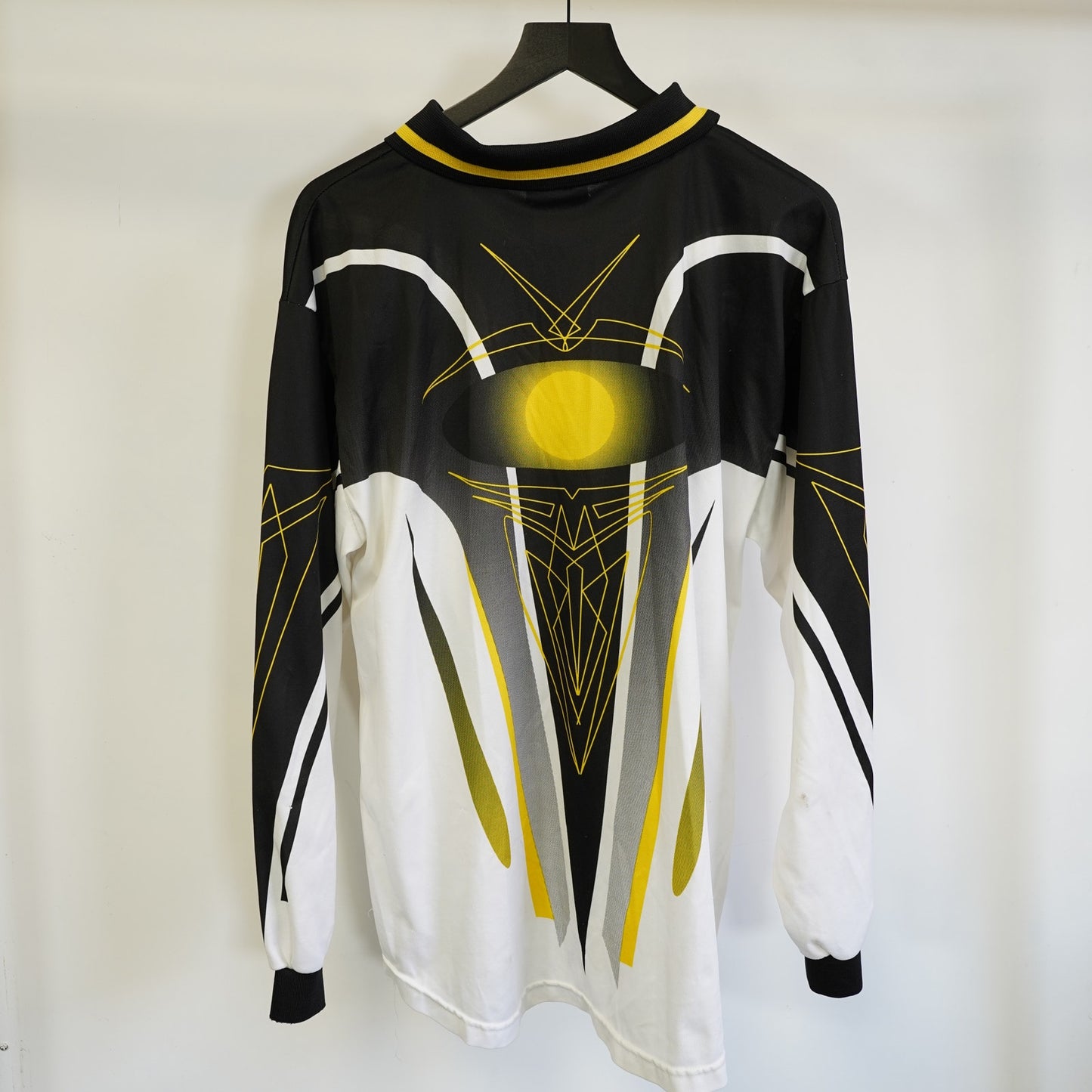 (XL) Vintage Y2K Puma Longsleeve Soccer Goalie Jersey Men's XL Black 2000s Retro