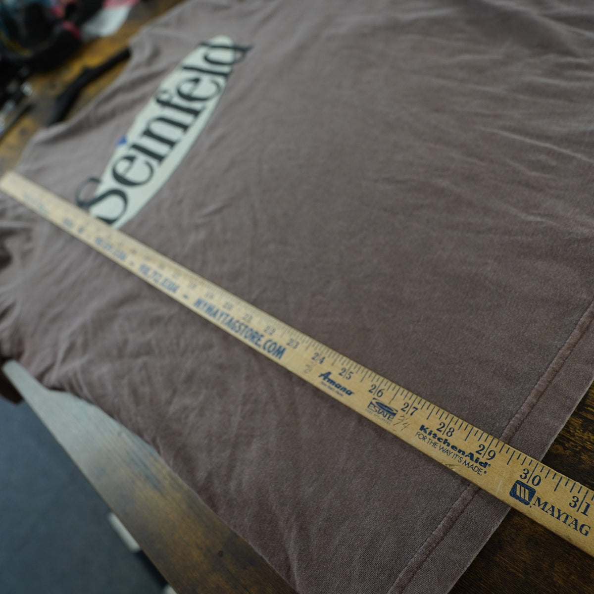 (XXL) Warner Brothers Seinfeld Promotional Retro Comedy T-Shirt Men's XXL Brown