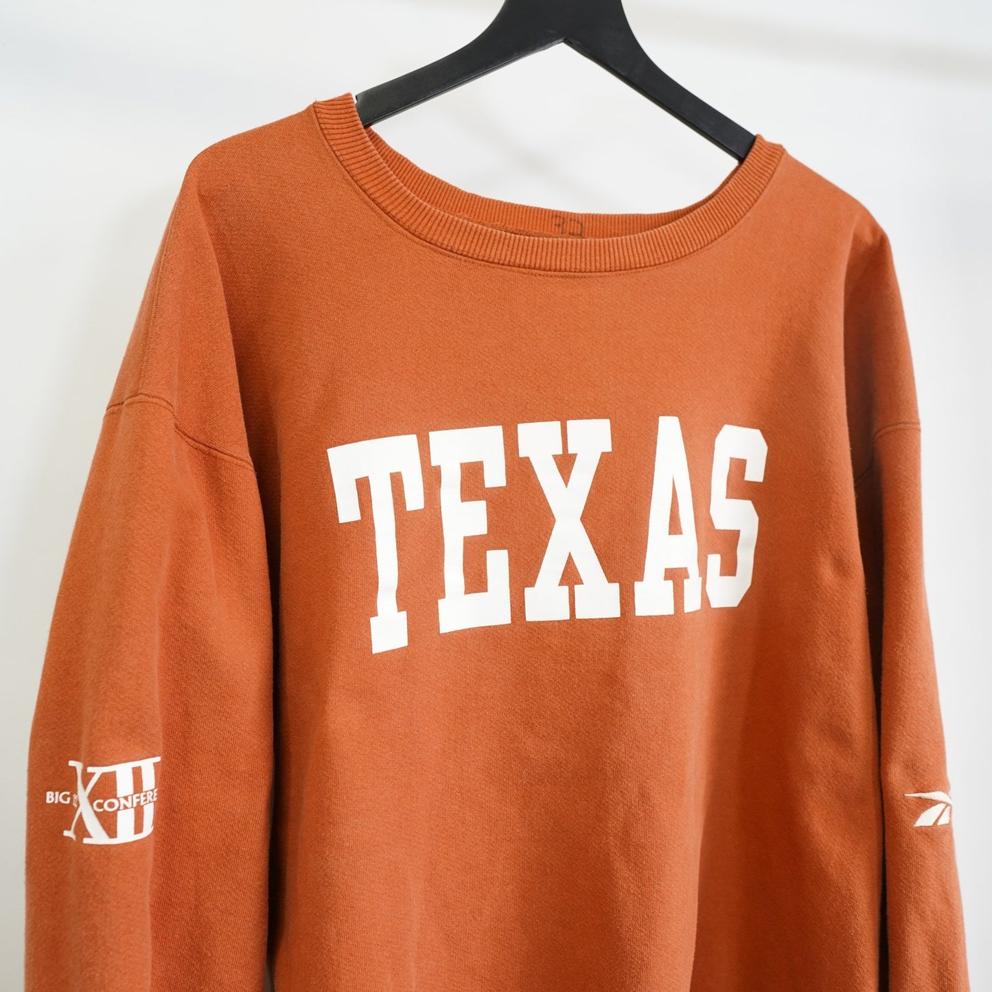 (XXL) Vintage Texas Longhorns 90s Reebok Crewneck Sweatshirt Men's XXL Football Orange