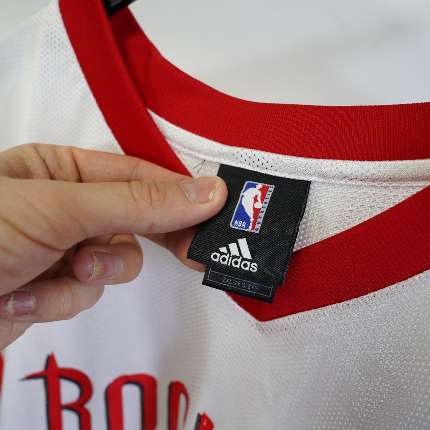 (XXL) Vintage Tracy McGrady Adidas Houston Rockets Jersey Men's XXL White Red Y2K