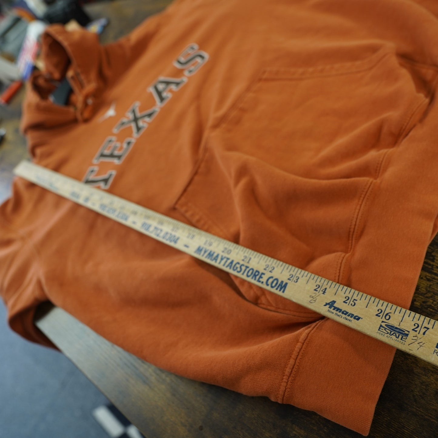 (XXL) University of Texas Longhorns Majestic Hoodie Men's XXL Burnt Orange Section 101