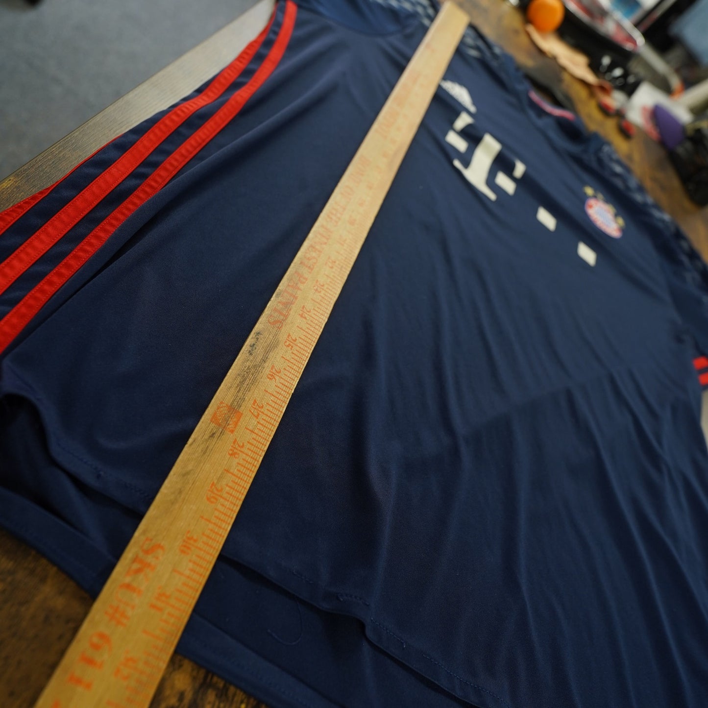 (XL) Adidas Bayern Munich Manuel Neuer Goalkeeper Soccer Jersey Mens XL Blue Football