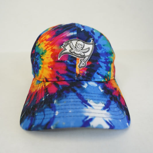 Tampa Bay Buccaneers New Era Crucial Catch Tie-Dye 9Twenty Hat NFL Breast Cancer