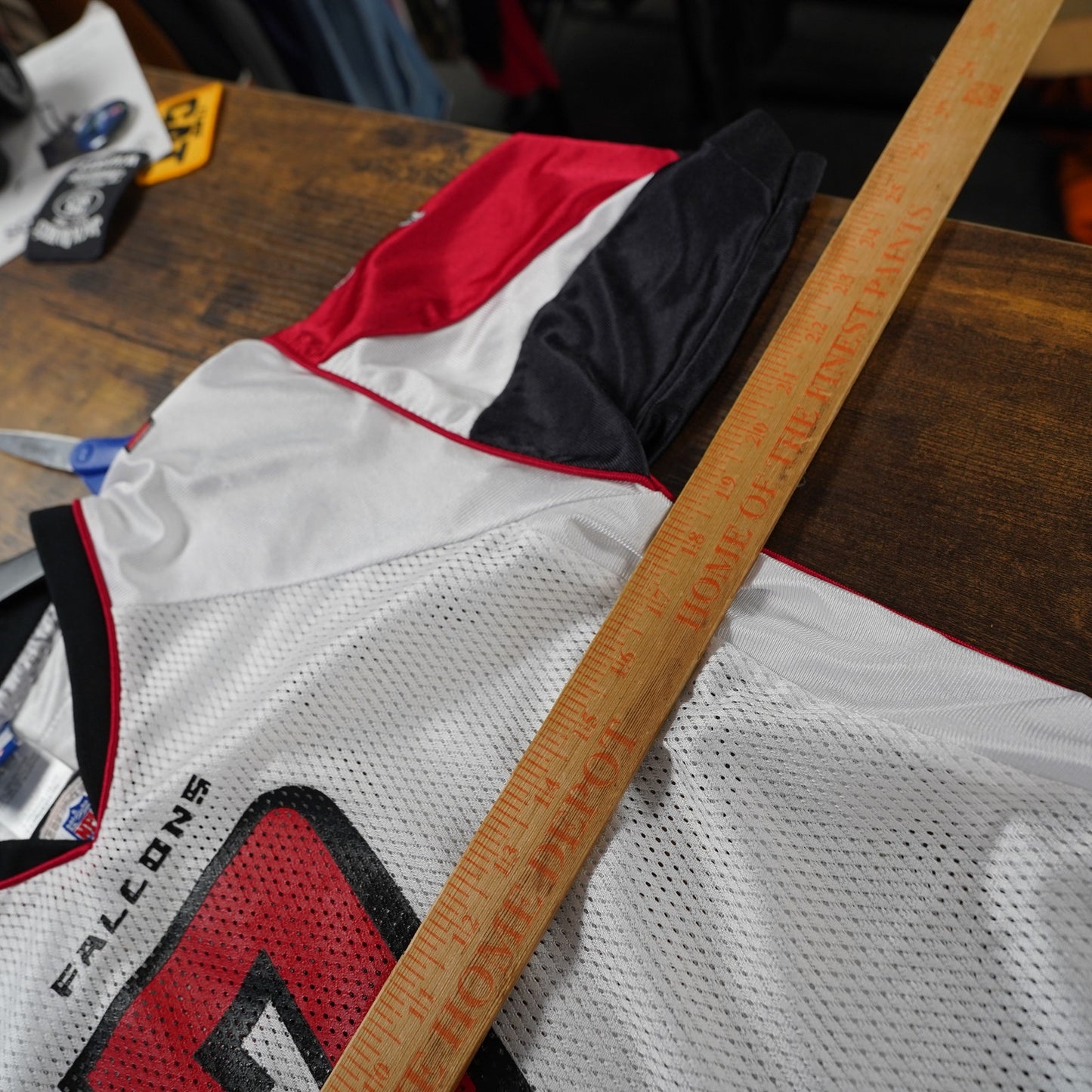 (Youth L) Vintage Michael Vick Atlanta Falcons Reebok Football Jersey Kids L White Mike