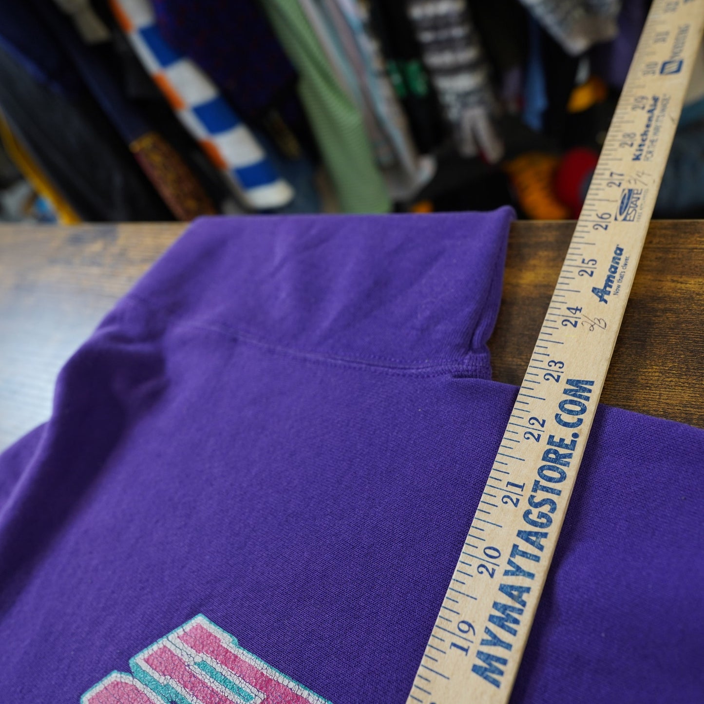 (L) Vintage Michigan Tech Purple 90s Crewneck Sweatshirt Men's L Jansport