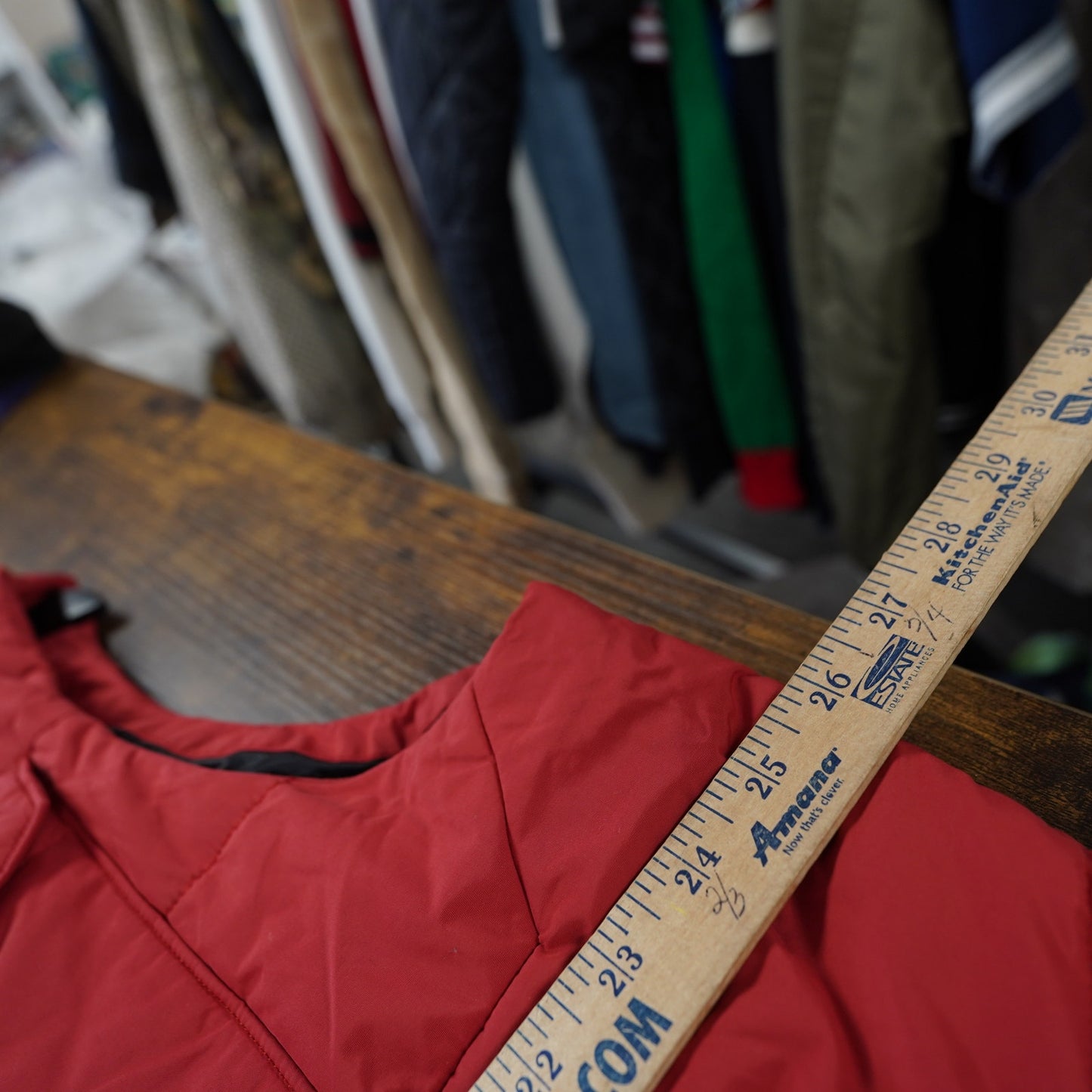 (XL) The North Face Patricks Point Quilted Vest Men's XL Red Gorpcore Hiking Outdoors