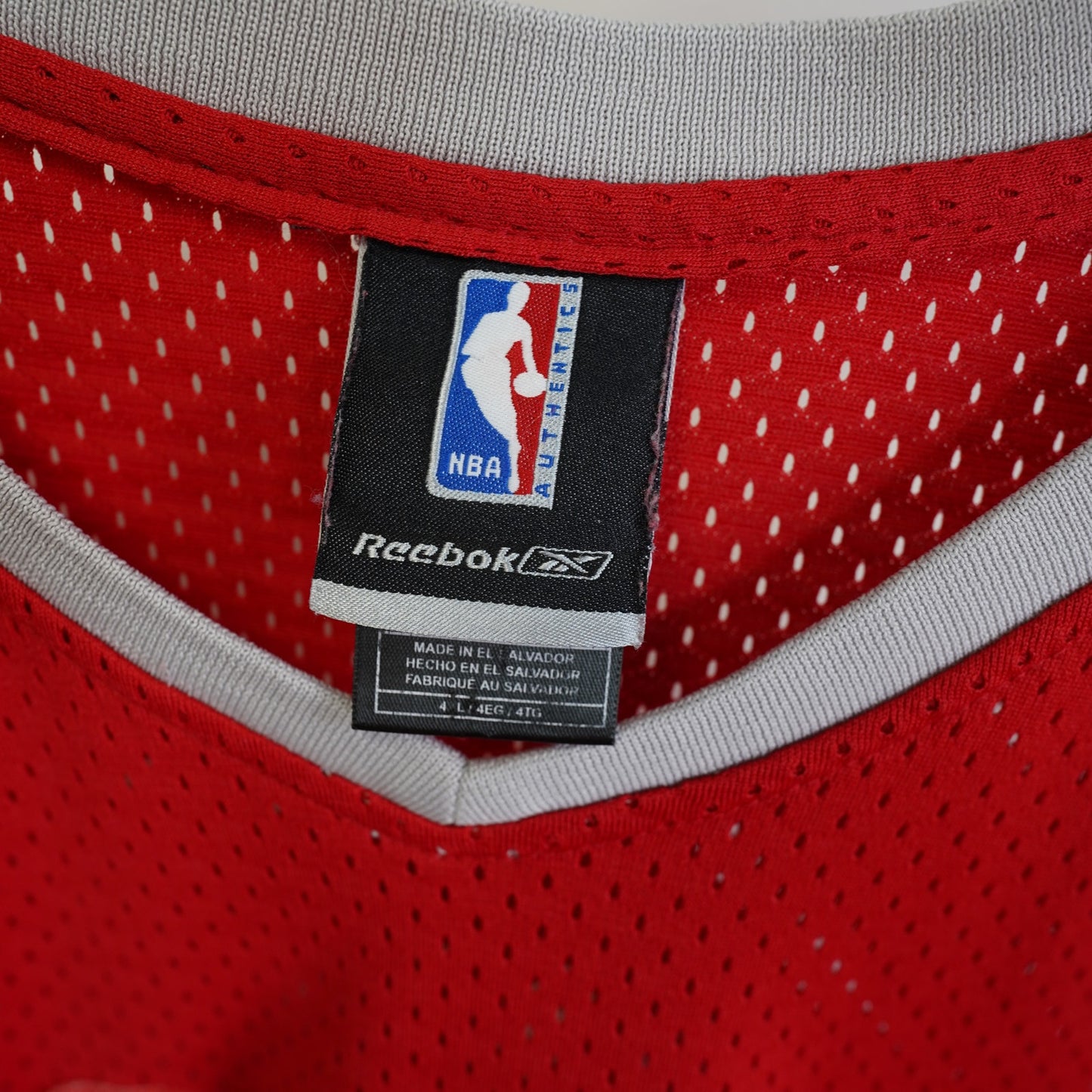 (4XL) Vintage Reebok Yao Ming Houston Rockets Basketball Jersey Men's 4XL Sewn Y2K Red