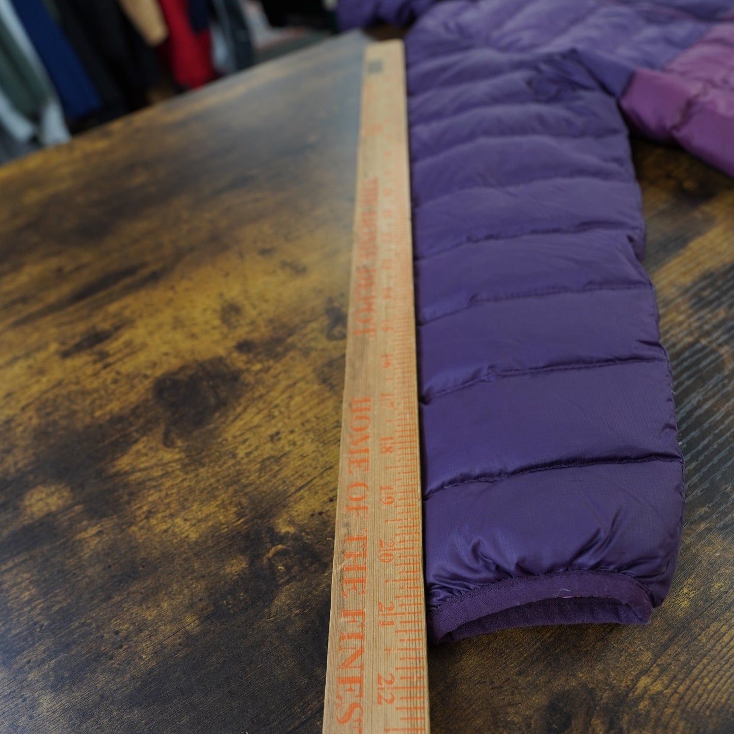 (Youth L) Patagonia Reversible Down Sweater Hoody Puffer Jacket Girls Purple Pink