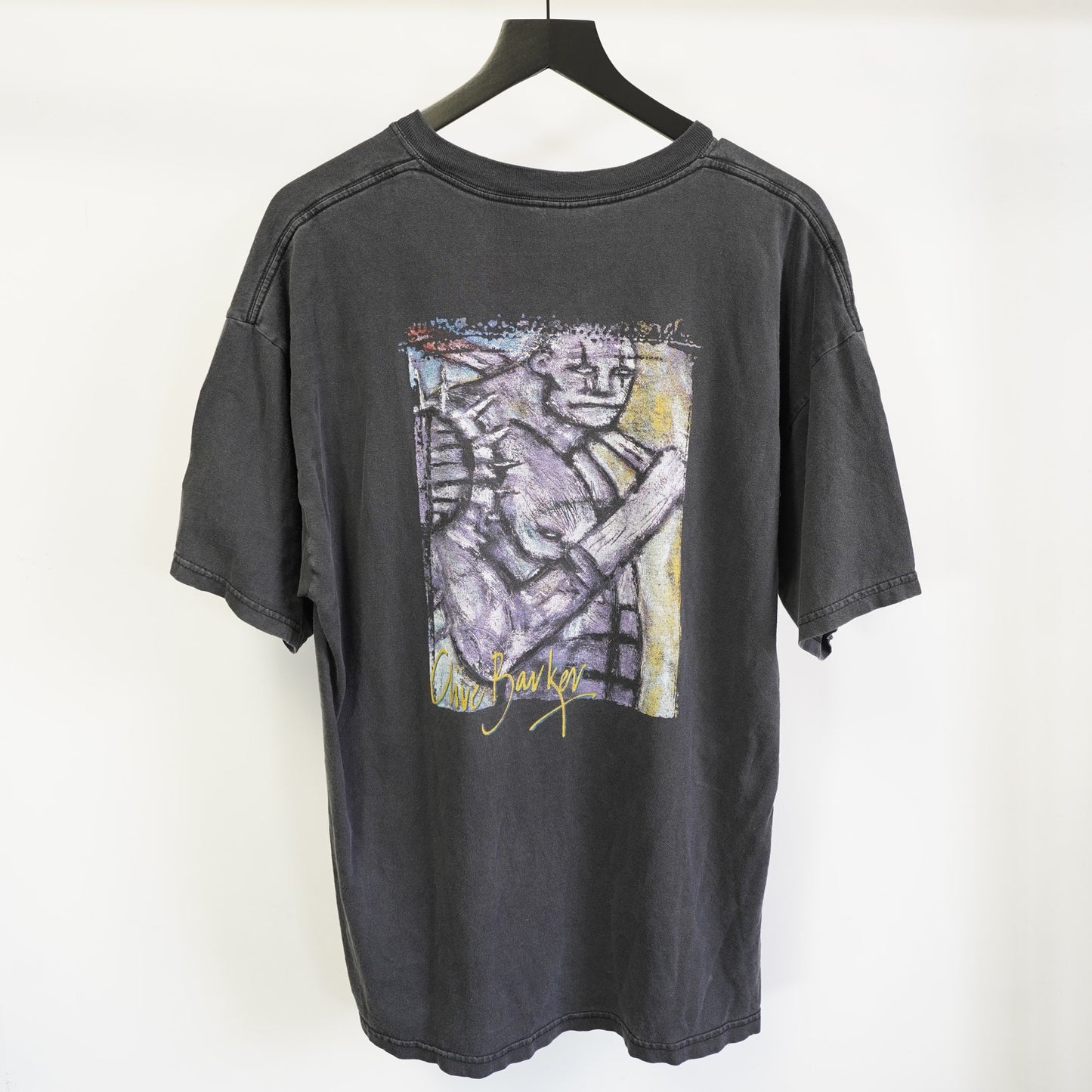(XL) Vintage Clive Barker Art T-Shirt 90s-2000s Men's XL Black New Orleans Y2K Gildan