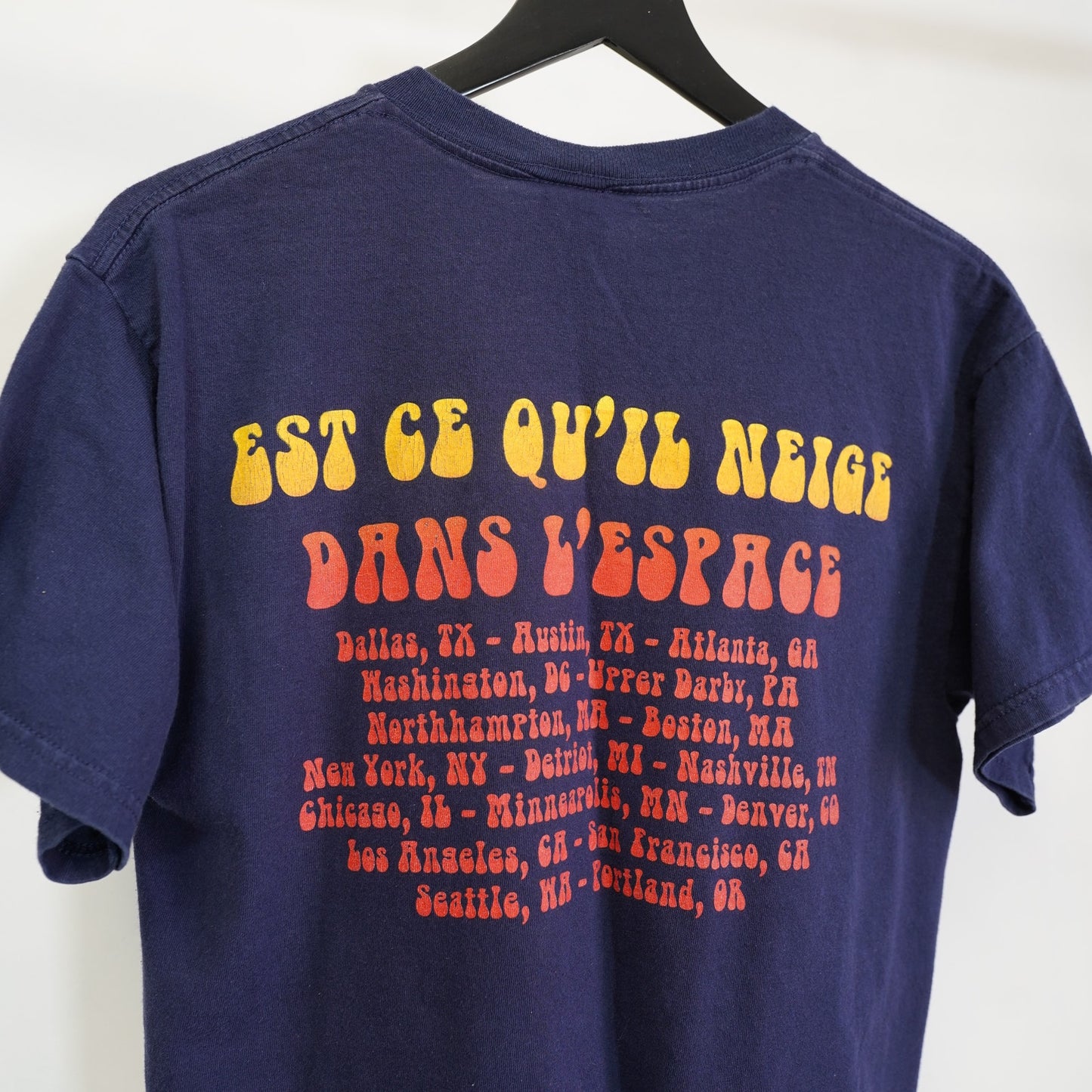 (M) Vintage Ryan Adams 2002 Band Tour T-shirt Men's M Y2K 2000s Eagle Blue