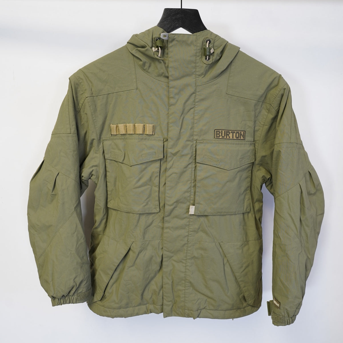 (Kids M) Burton Kids Ski Snowboarding Puffer Jacket Boys Youth M Olive Green Gorpcore