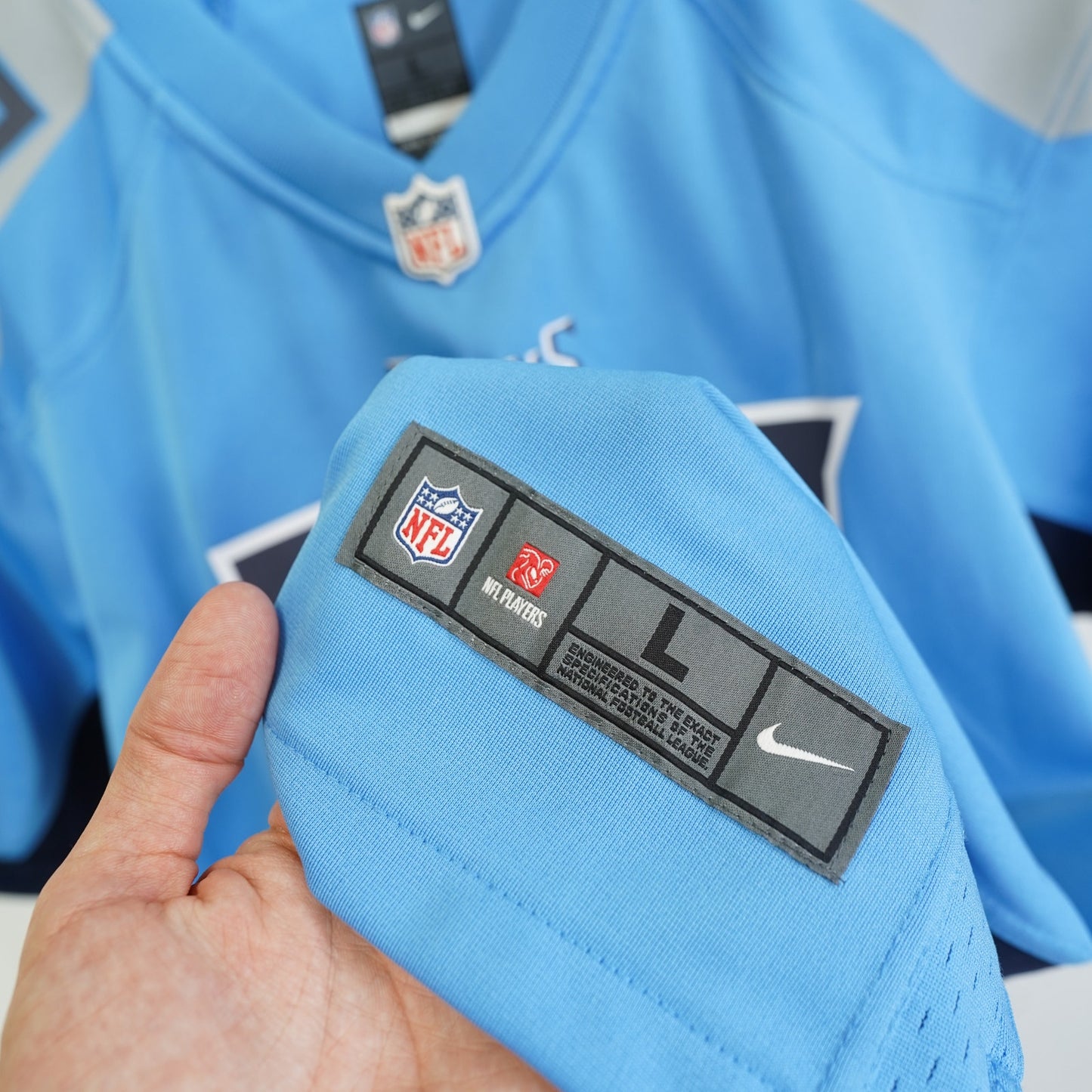 (Kids L) Derrick Henry Tennessee Titans Nike Football Jersey Kids Youth L Blue NFL Boys