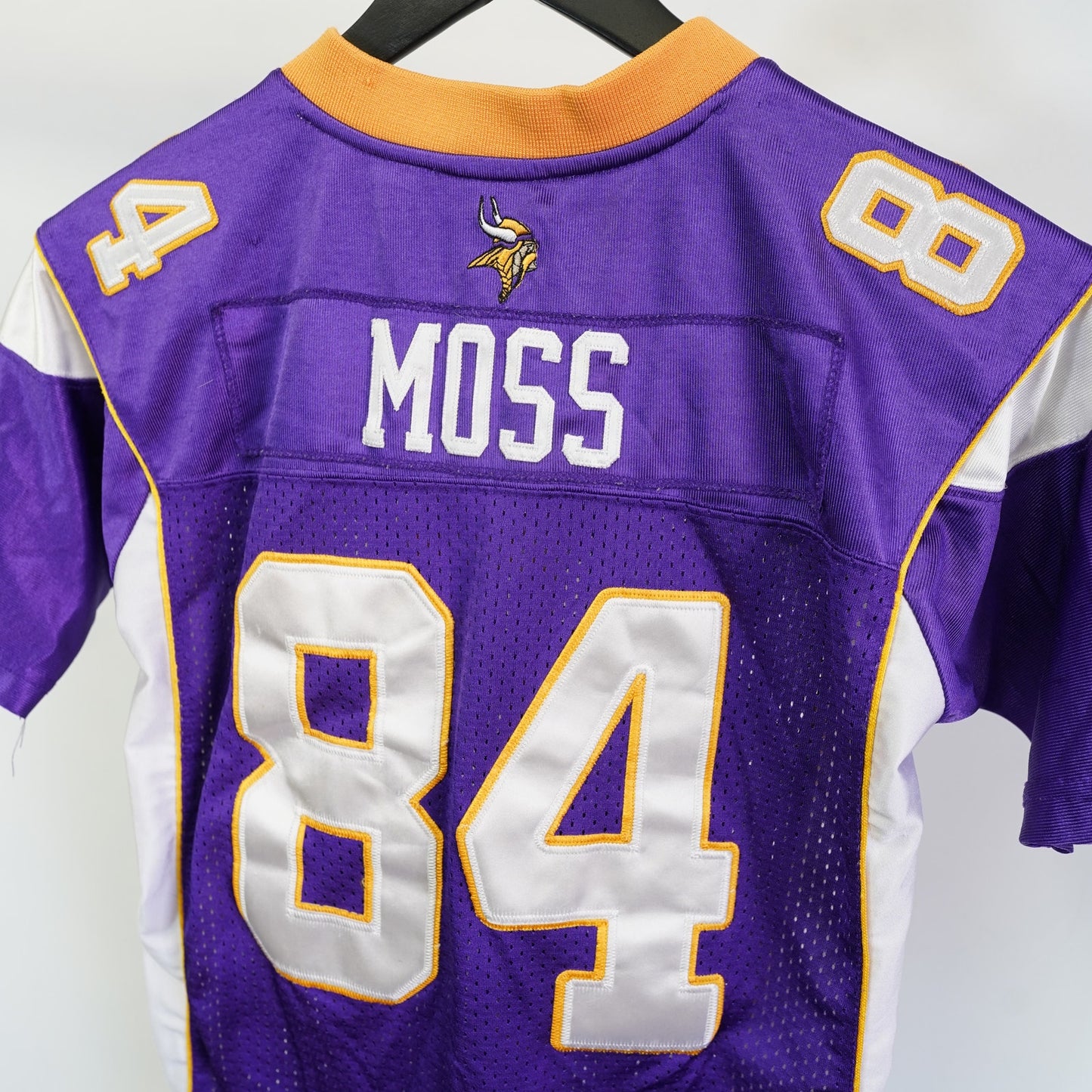 (Youth 10-12) Vintage Minnesota Vikings Randy Moss Reebok Football Jersey Youth 10-12 Purple