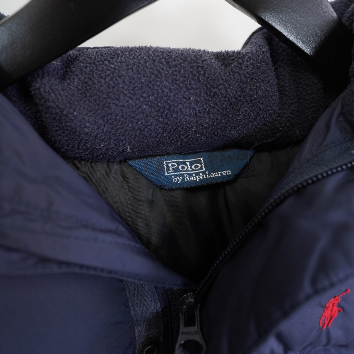 (Kids 3T) Vintage Polo Ralph Lauren Down Puffer Jacket Toddler Size 3T Baby Navy Blue Kids