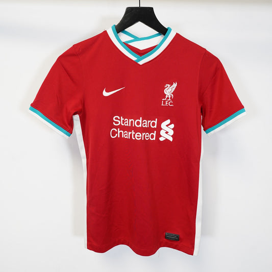 (Youth L) Nike Liverpool FC 2020/2021 Home Soccer Jersey Youth L Kids Red
