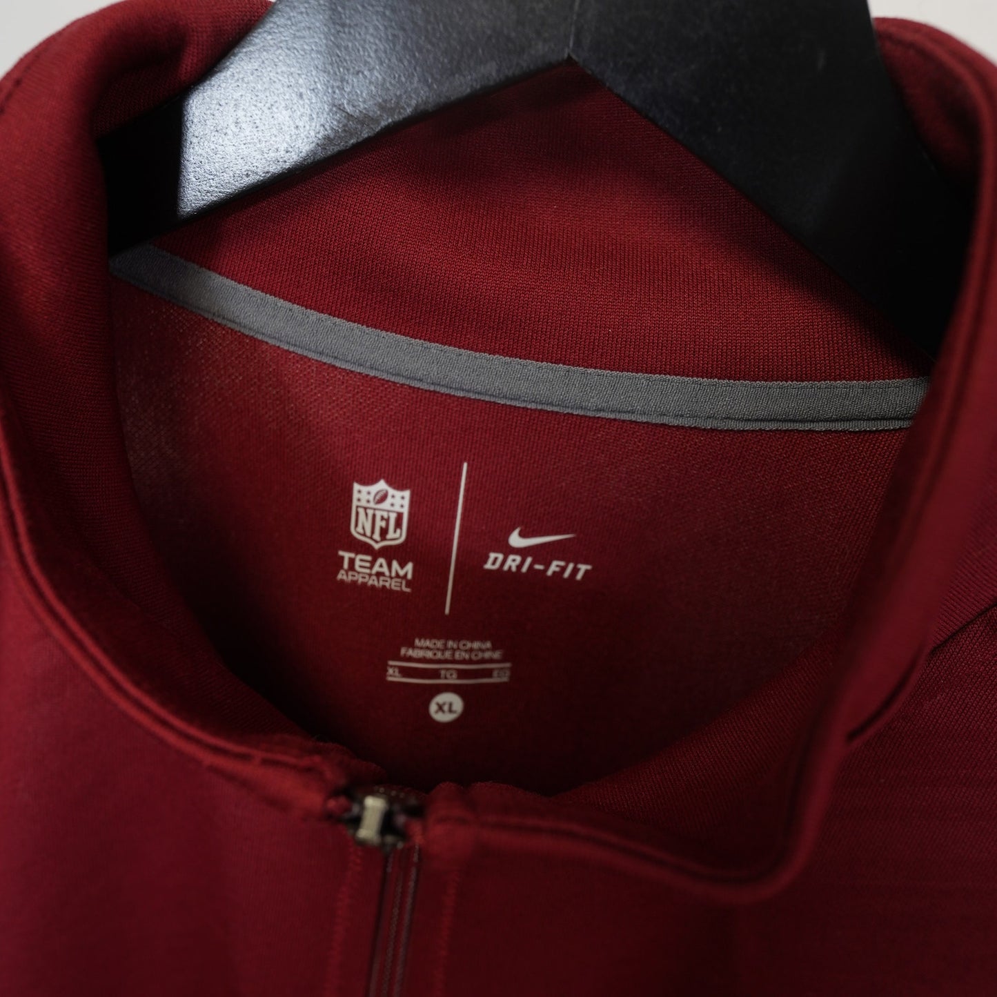(XL) Nike Washington Redskins Full Zip Sideline Track Jacket Men's XL Commanders Red