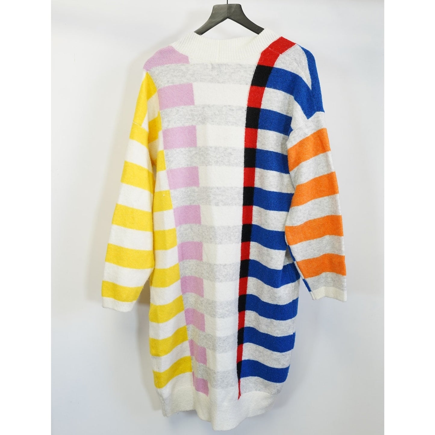 (L) LEGO Collection x Target Brick Striped Duster Cardigan Knit Sweater Size L