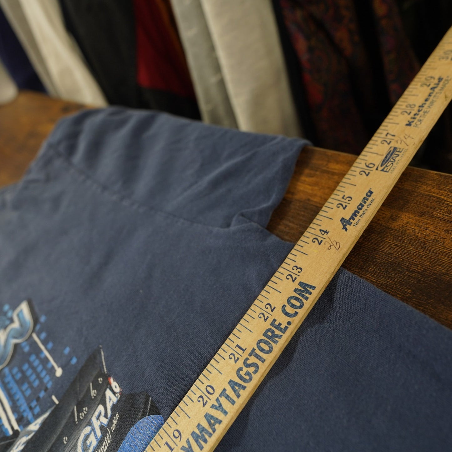 (XXL) Vintage Nascar Mark Martin Viagra Racing T-Shirt Men's 2XL Blue All Over Print