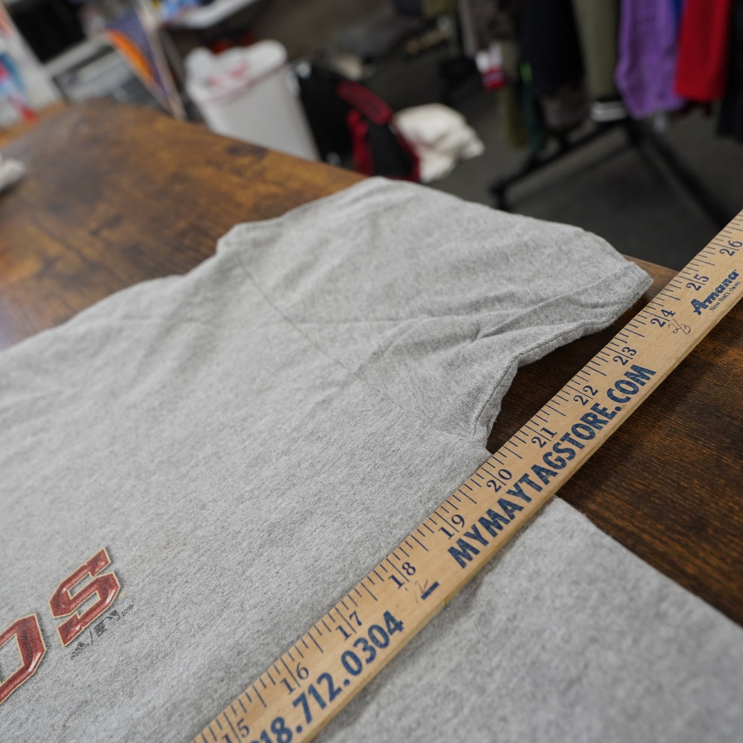 (L) Vintage Adidas Houston Astros Y2K Baseball T-Shirt 2000s Men's L Gray Red MLB