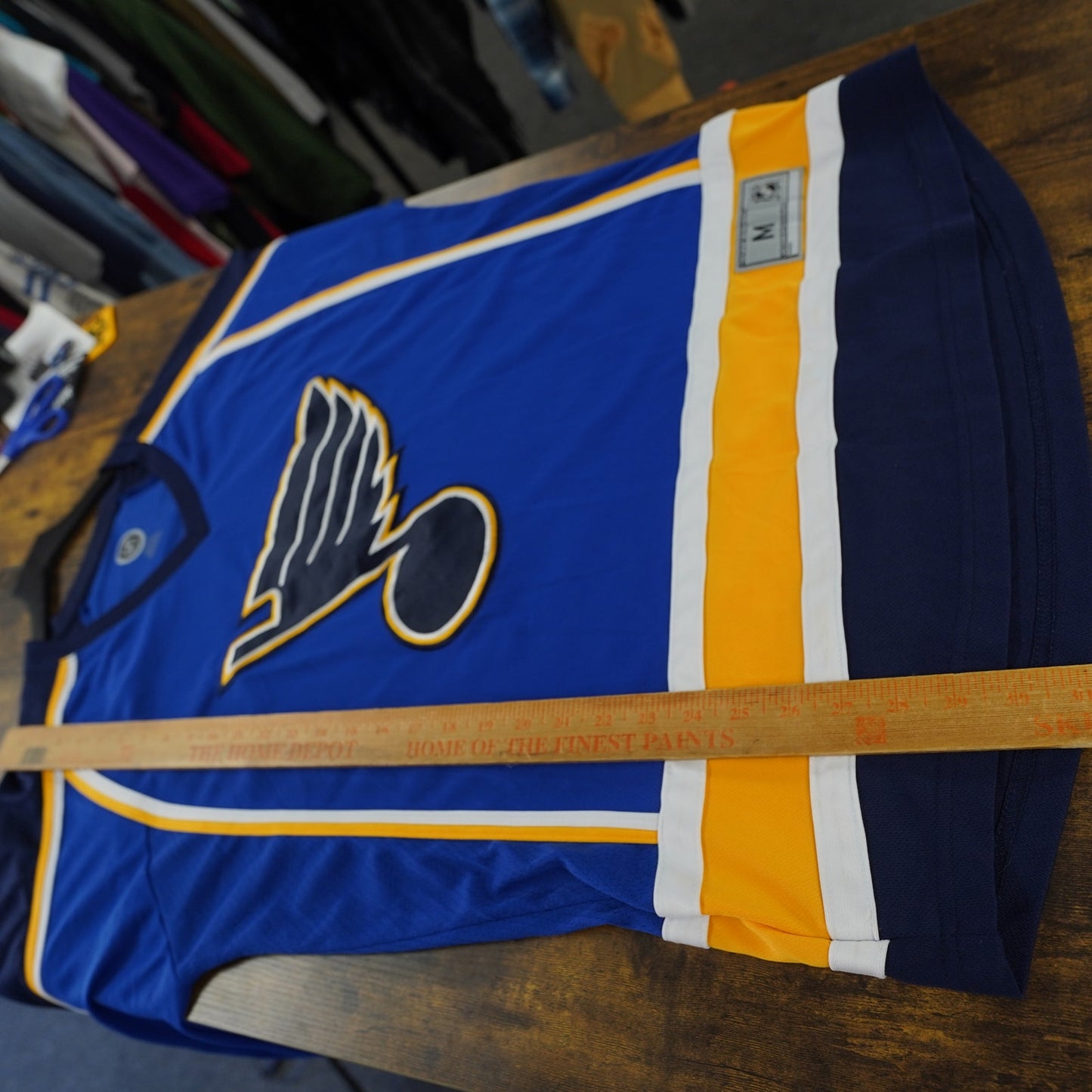 (M) St. Louis Blues Vladimir Tarasenko Authentic NHL Jersey Men's M Blue