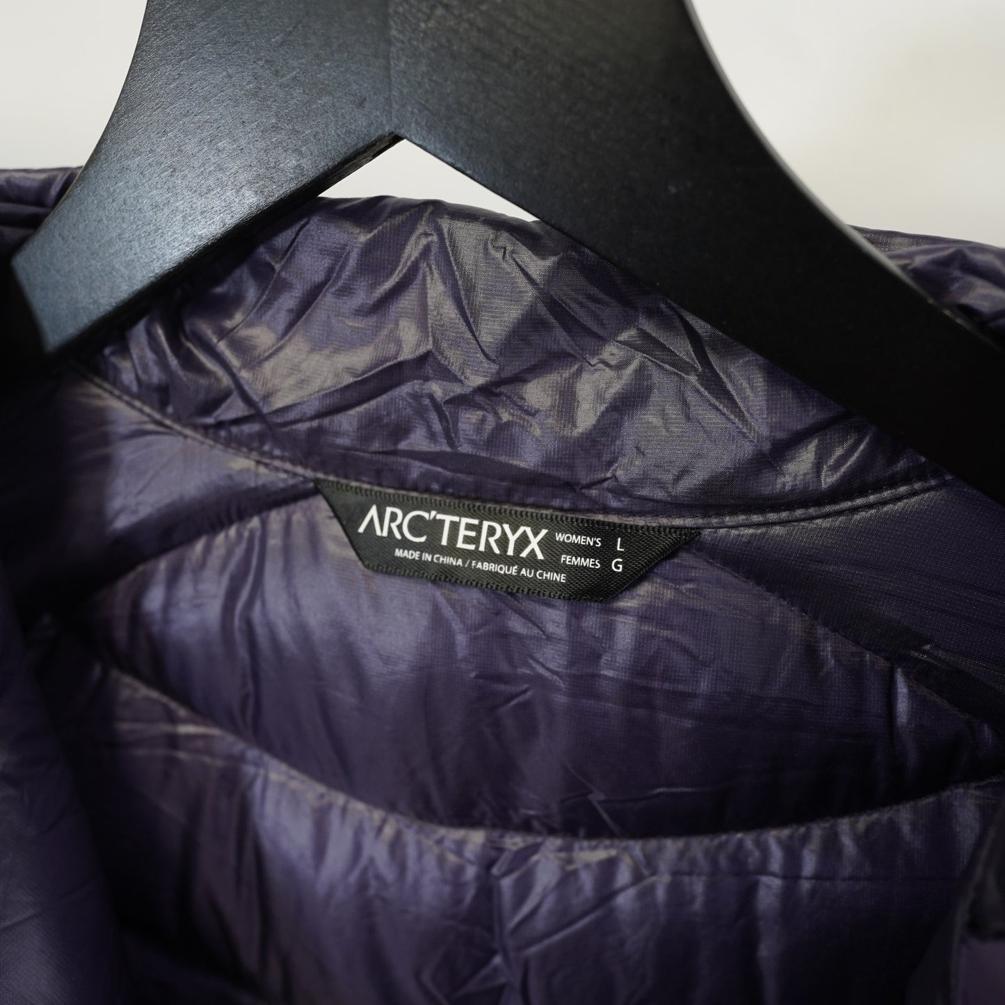 (Women's L) Arc’teryx Cerium LT Down Puffer Jacket Women's L Lavender Purple Hiking Outdoors