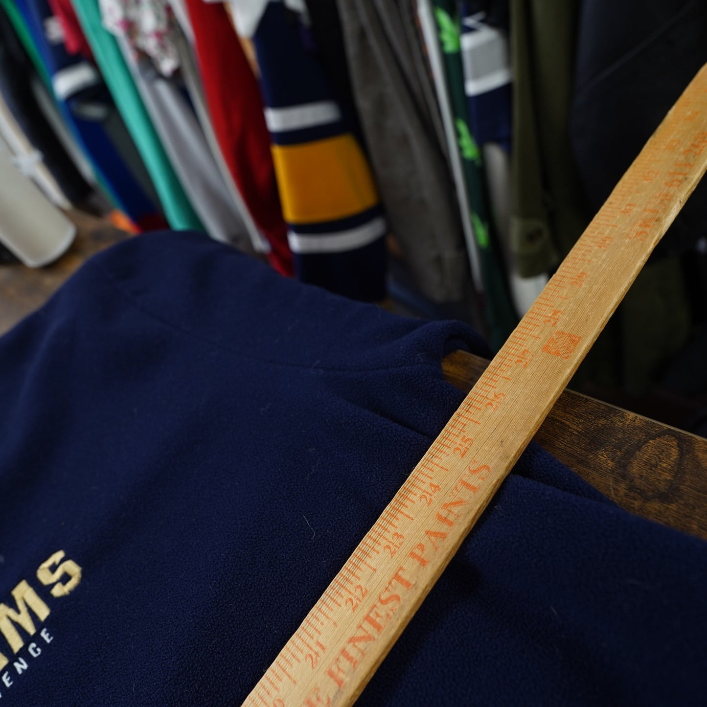 (XL) Vintage St. Louis LA Rams Fleece 1/4 Zip Pullover Sweater Men's XL Jacket Blue