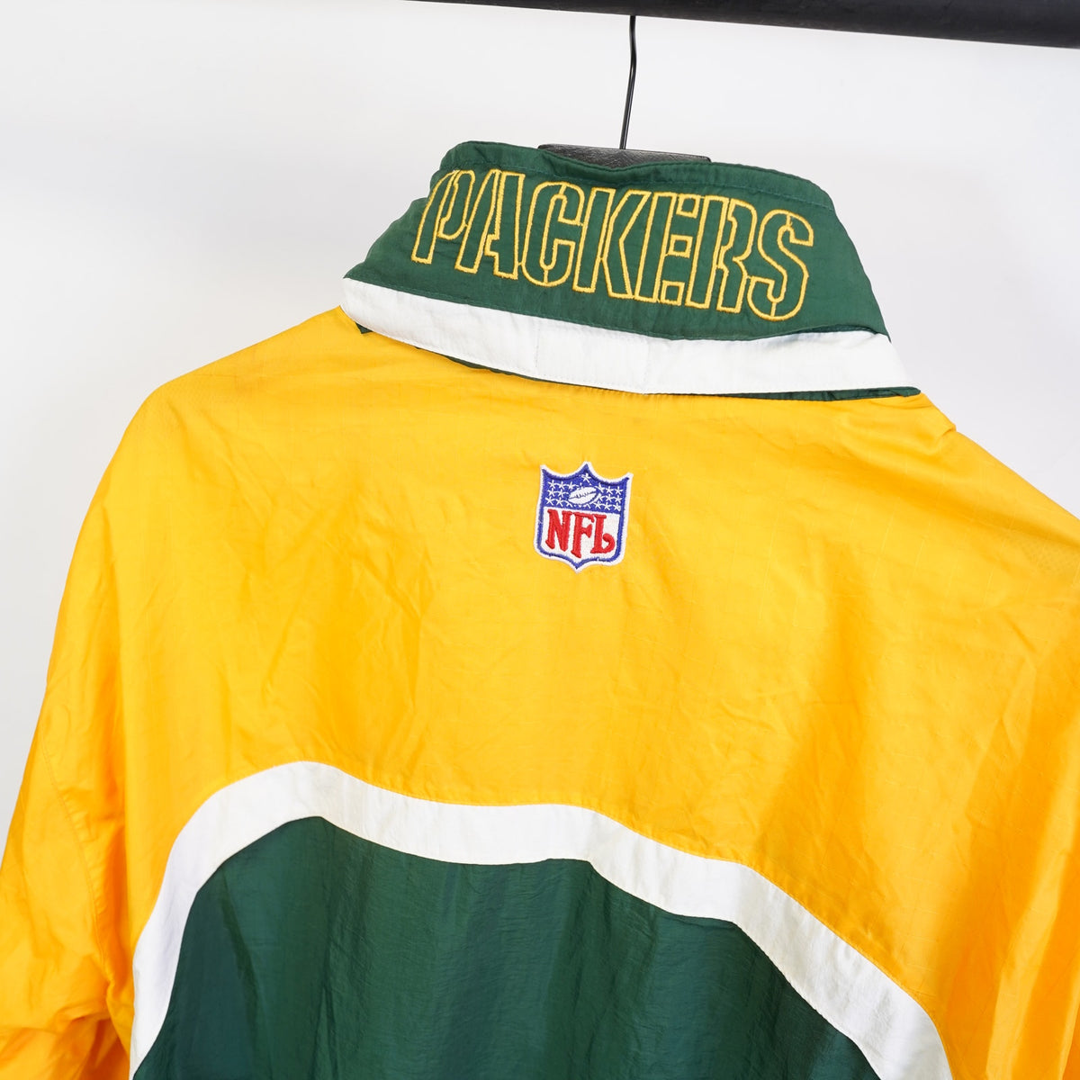 Vintage (XL) Green Bay Packers Starter NFL Pro Line Windbreaker Men's XL Green 90s