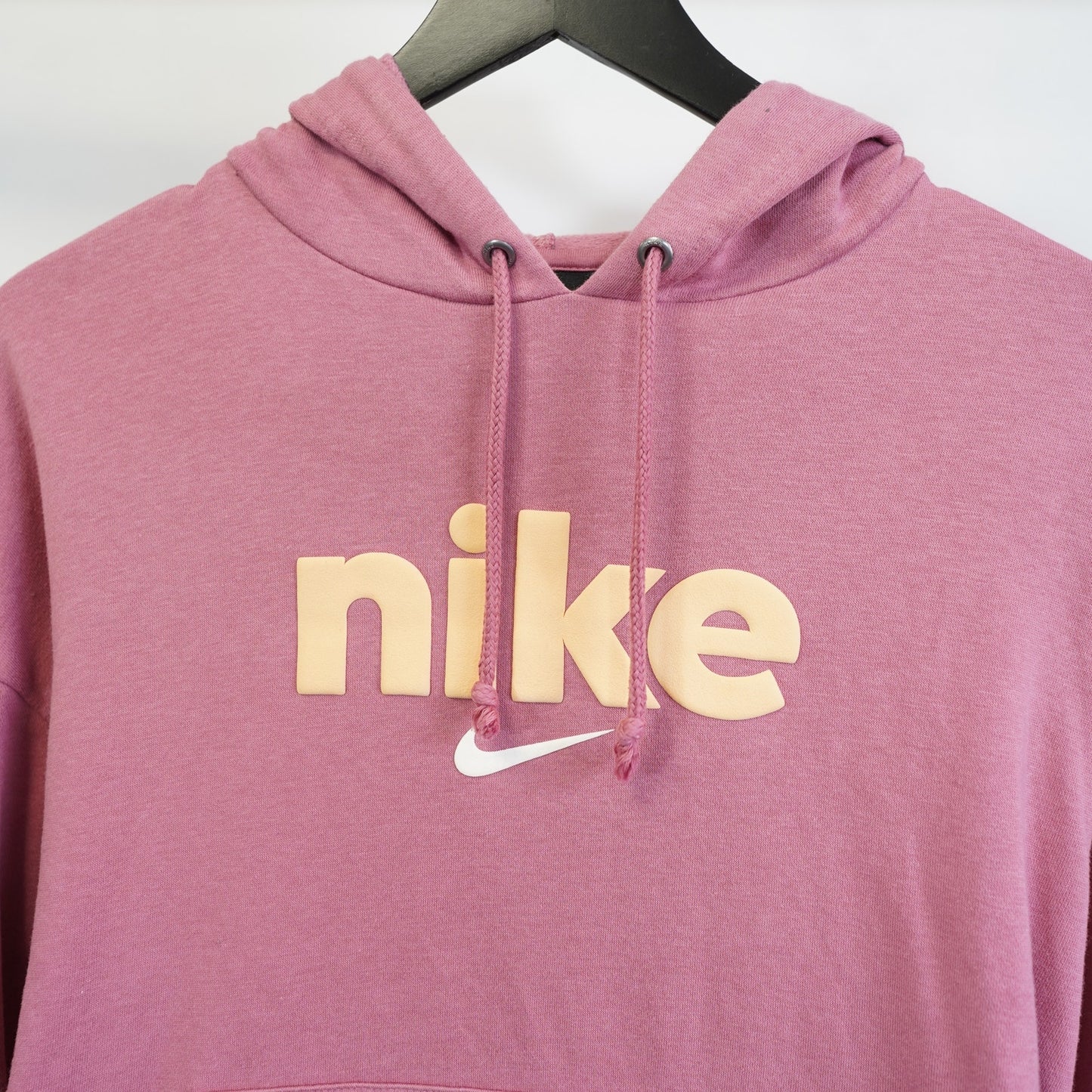 (L) Nike Sportswear Fleece Varsity Hoodie Desert Berry Pink Women's L Activewear