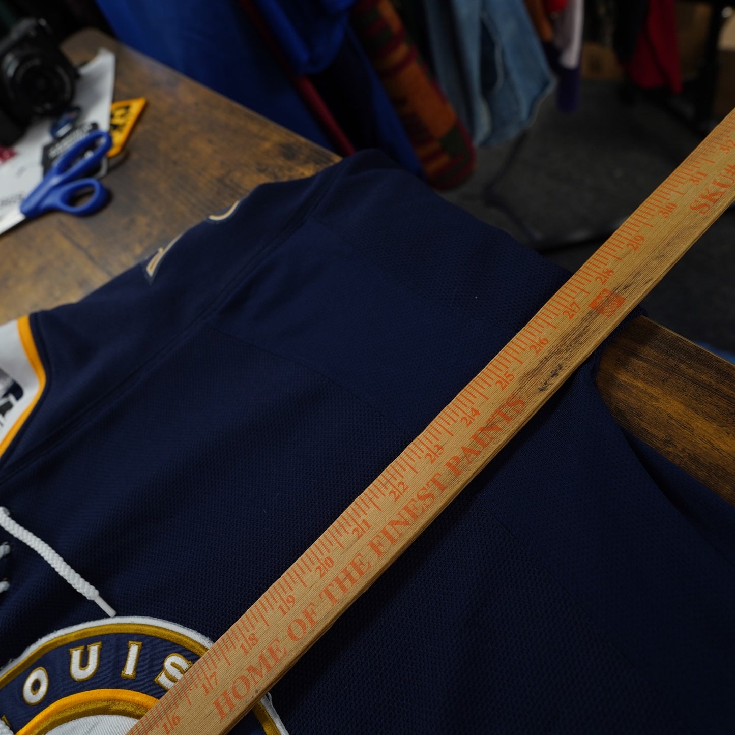 (XL) Vintage St. Louis Blues Reebok Sewn Hockey Jersey Men's XL Blue Nhl Embroidered