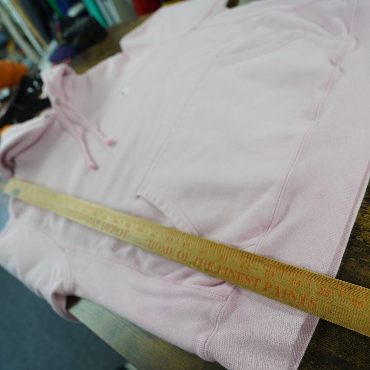 (L) Champion Reverse Weave Pink Hoodie Men's L Essential Minimalist Y2K