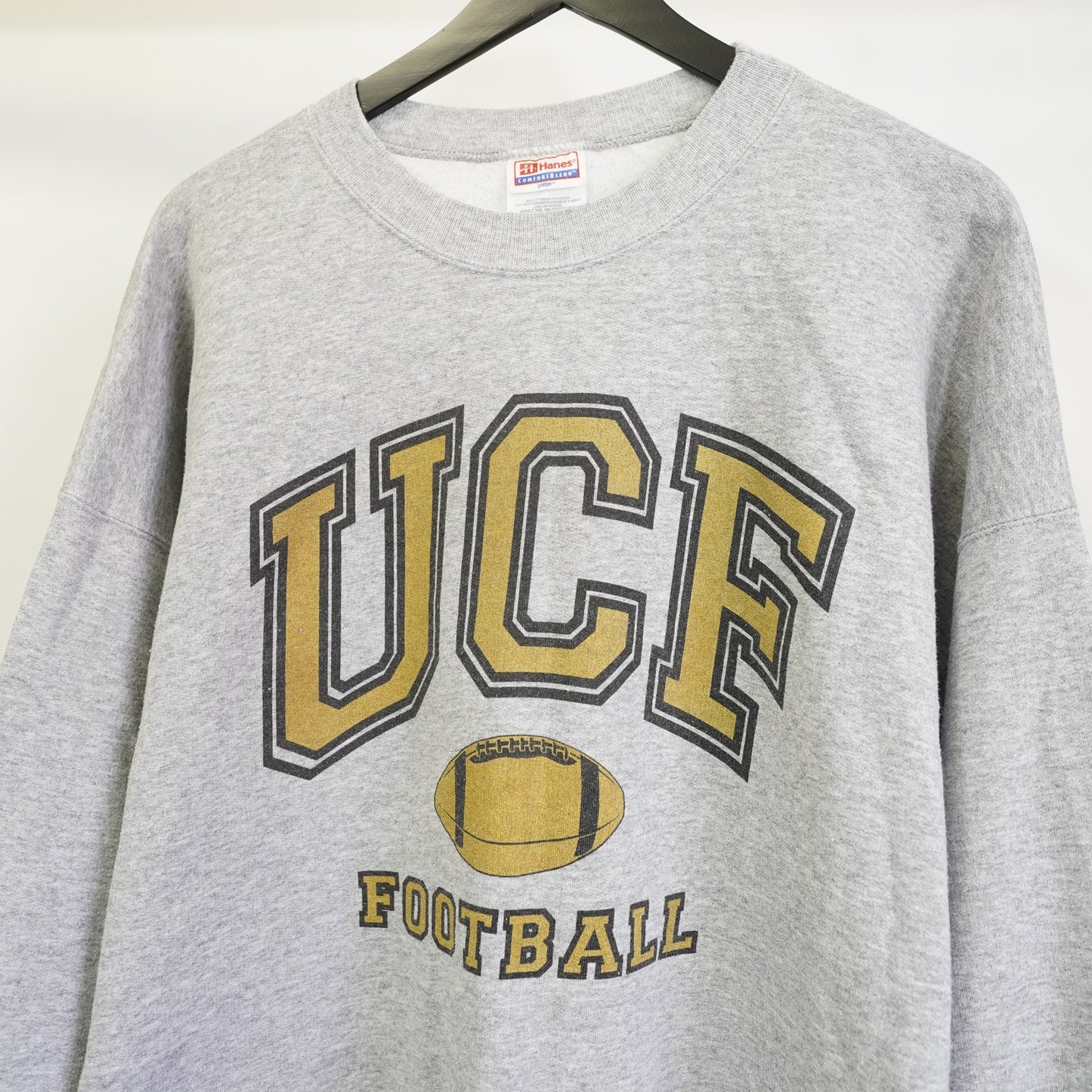 (XXL) Vintage UCF Football Crewneck Sweatshirt Men's XXL Gray Central Florida 90s