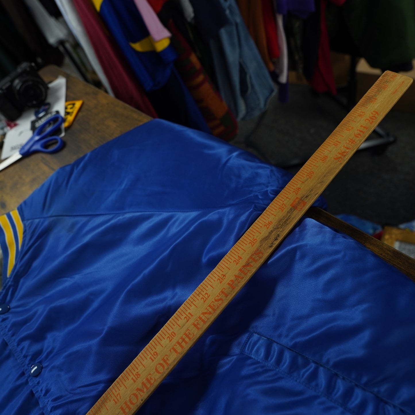 (XXL) Vintage Daytona 500 90s Nascar Satin Jacket Men's XXL Blue 1995 Retro Racing