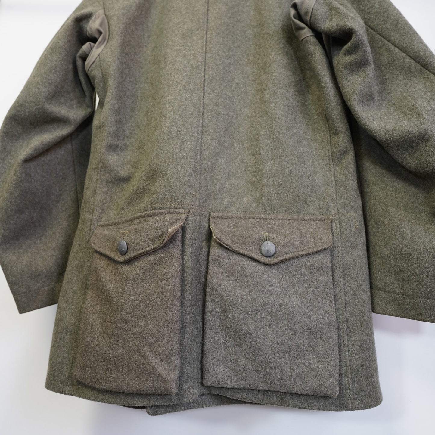 (M Sz. 40) True Vintage 40s Swedish Military Wool Army Officer Jacket Soderbergs Sz. 40 R
