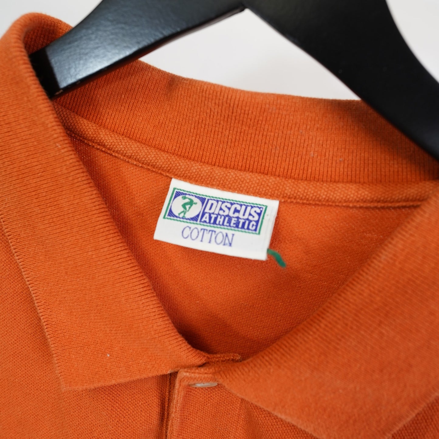 (XXL) Vintage University of Texas Longhorns Sewn Polo Shirt Men's XXL Burnt Orange 90s