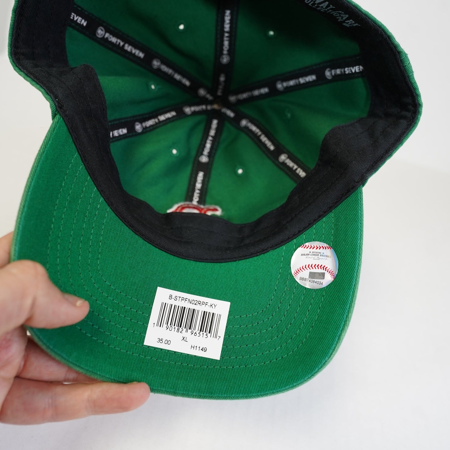 (XL) Boston Red Sox '47 Green Franchise Fitted Hat Men's Sz. XL New w/Tags