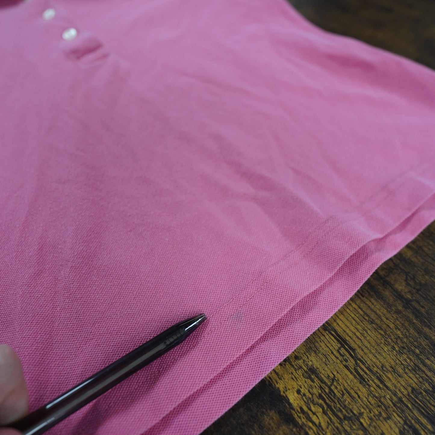 (Women's S) Lacoste Pink Longsleeve Polo Shirt Women's S Preppy Y2K 2000s