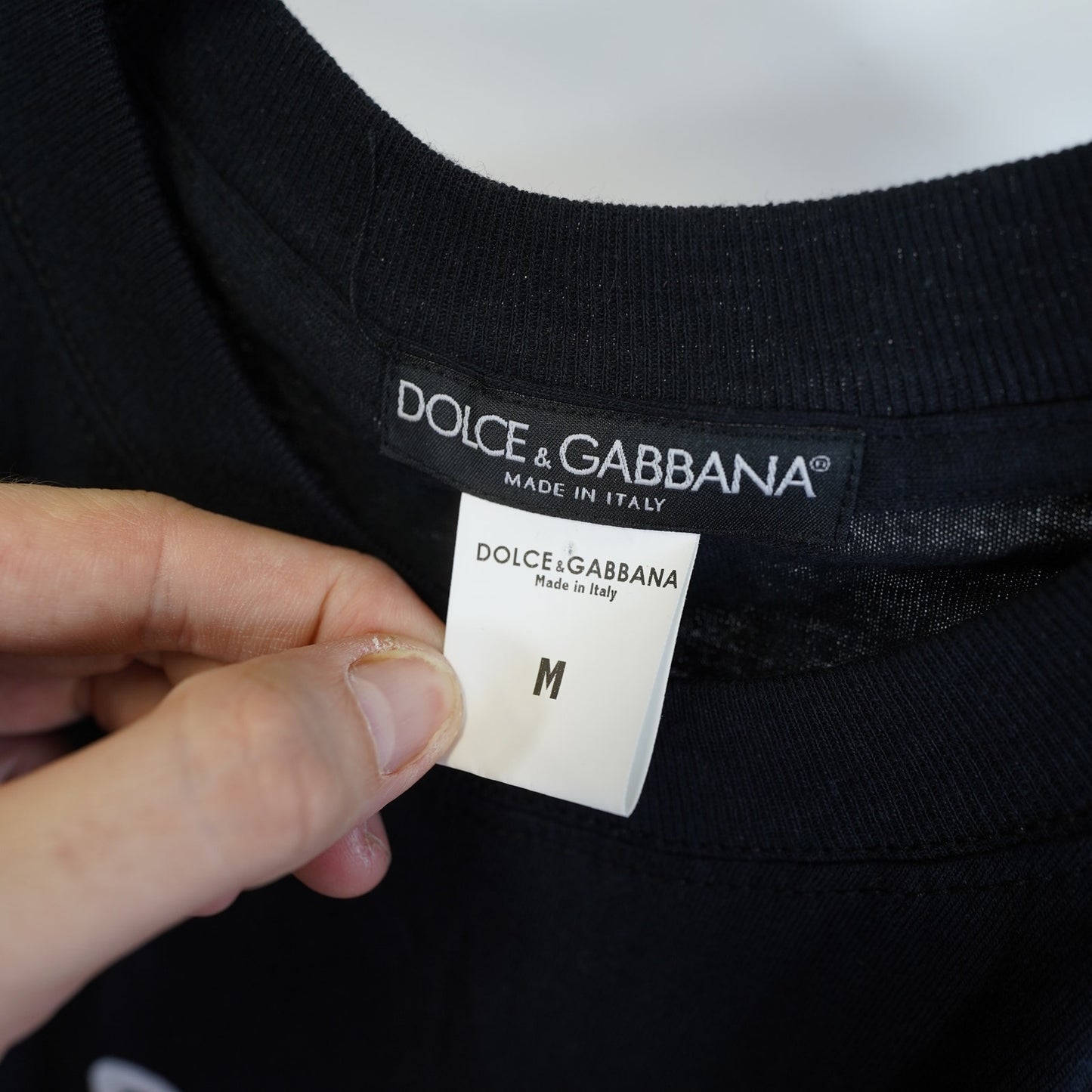 (M) Vintage 2000s Dolce & Gabbana Snatch Movie Promo T-Shirt Men's M Black Y2K