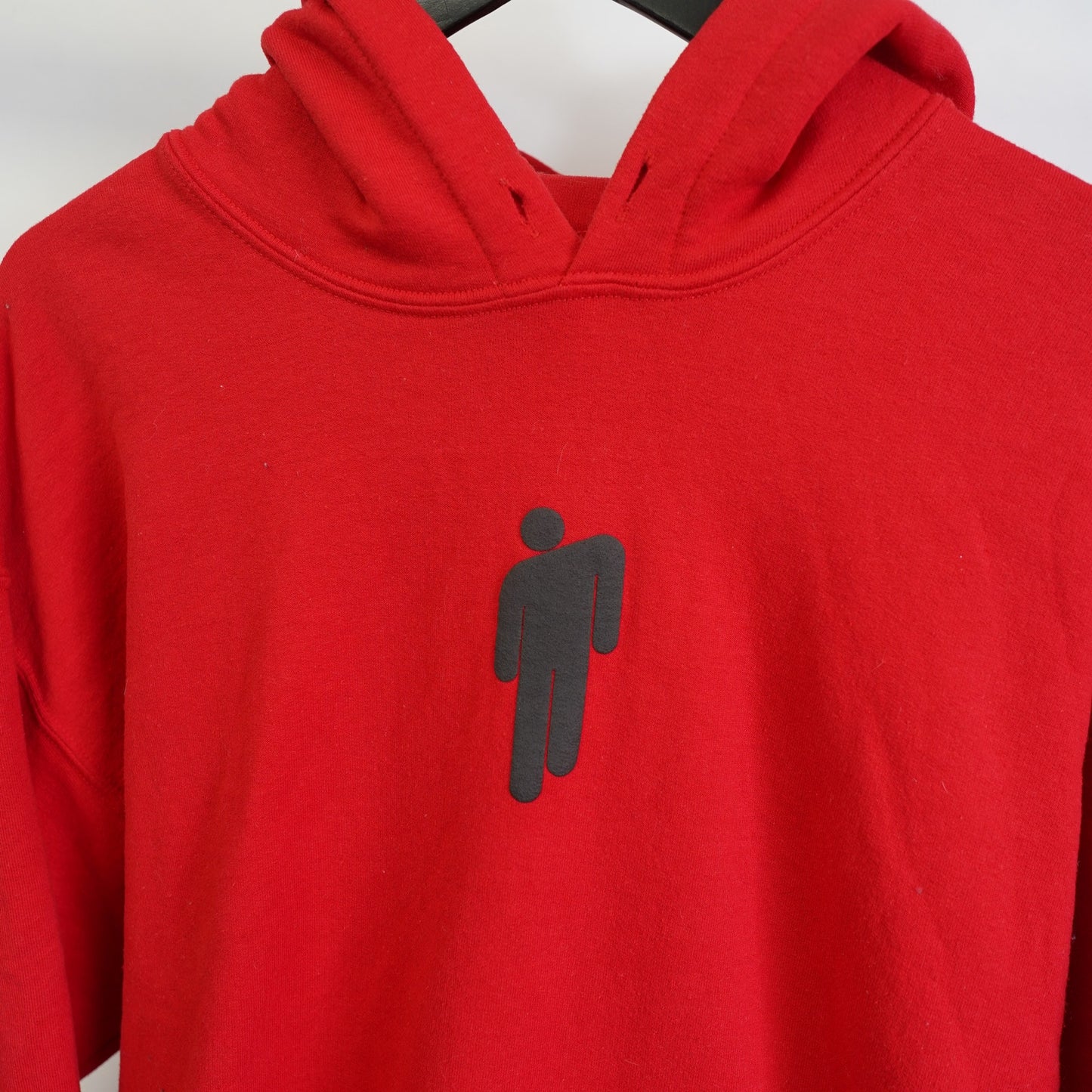 (L) Billie Eilish Concert Tour Promo Hoodie Black Blohsh Logo Unisex L Red Pullover