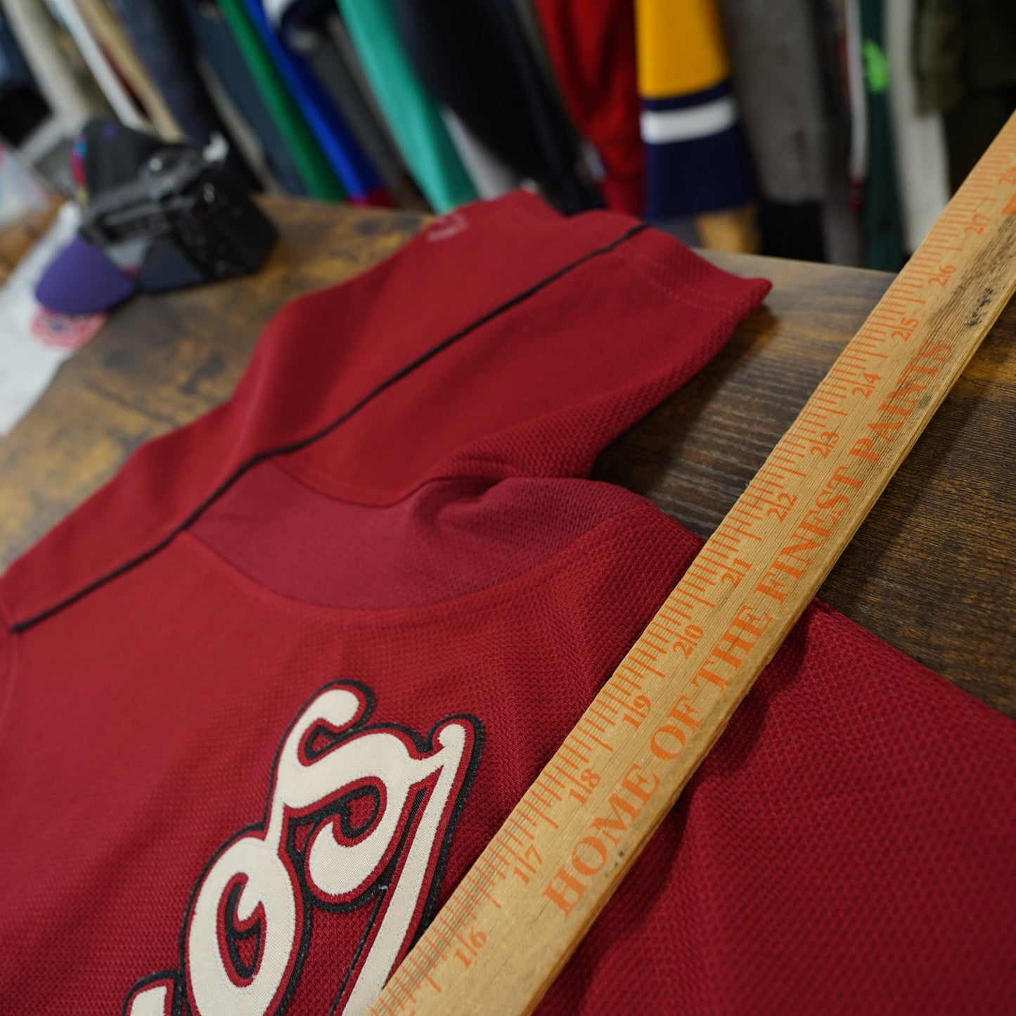 (M/L) Vintage Houston Astros Embroidered Majestic Baseball Jersey Y2K Men's M/L Red
