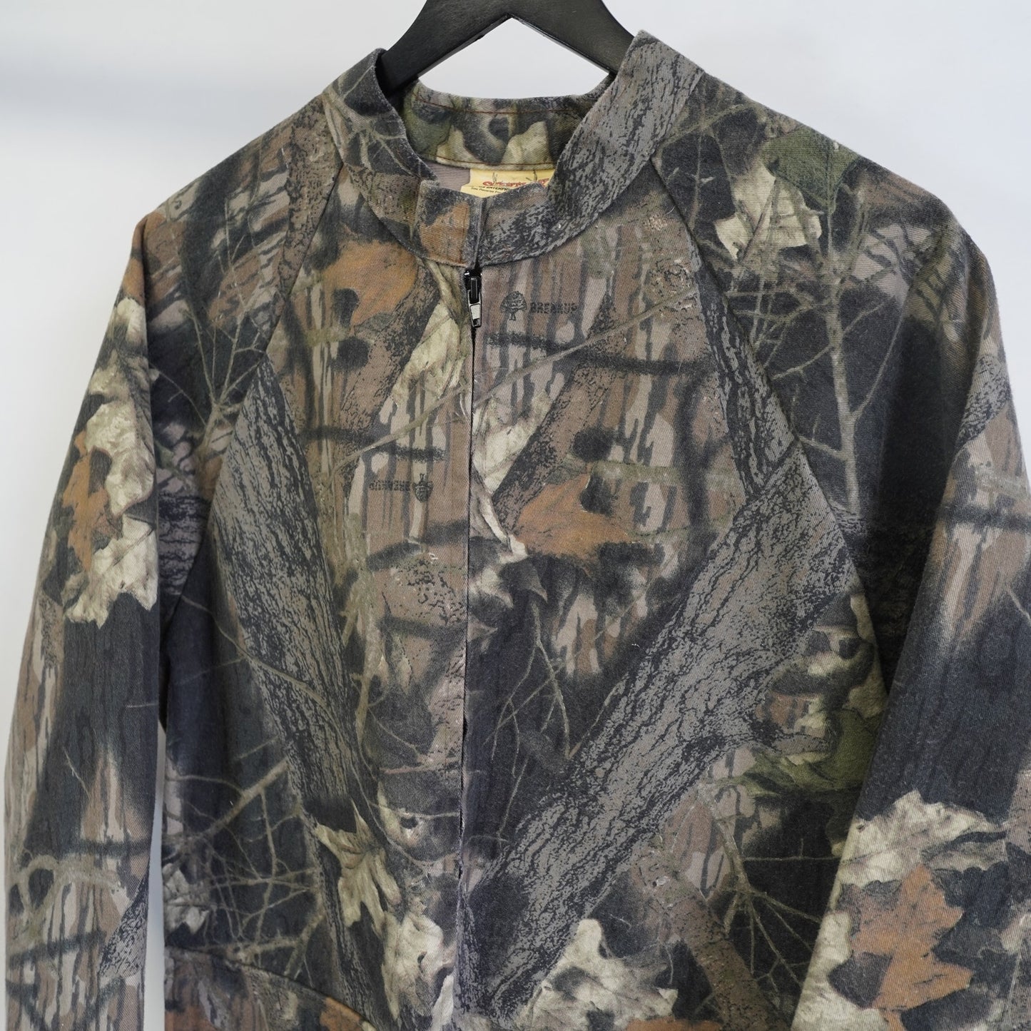 (M) Vintage ScentLok Mossy Oak Bottom Land Hunting Camo Field Coat Jacket Men’s M