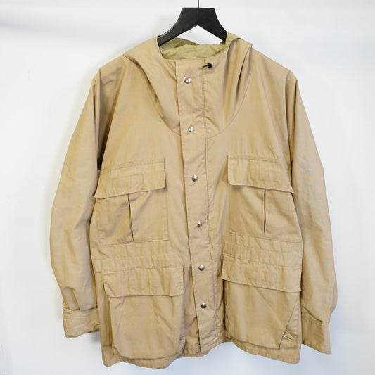 (M) True Vintage 1960s Columbia Sportswear Rain jacket Men's M Tan Hunting Gorpcore