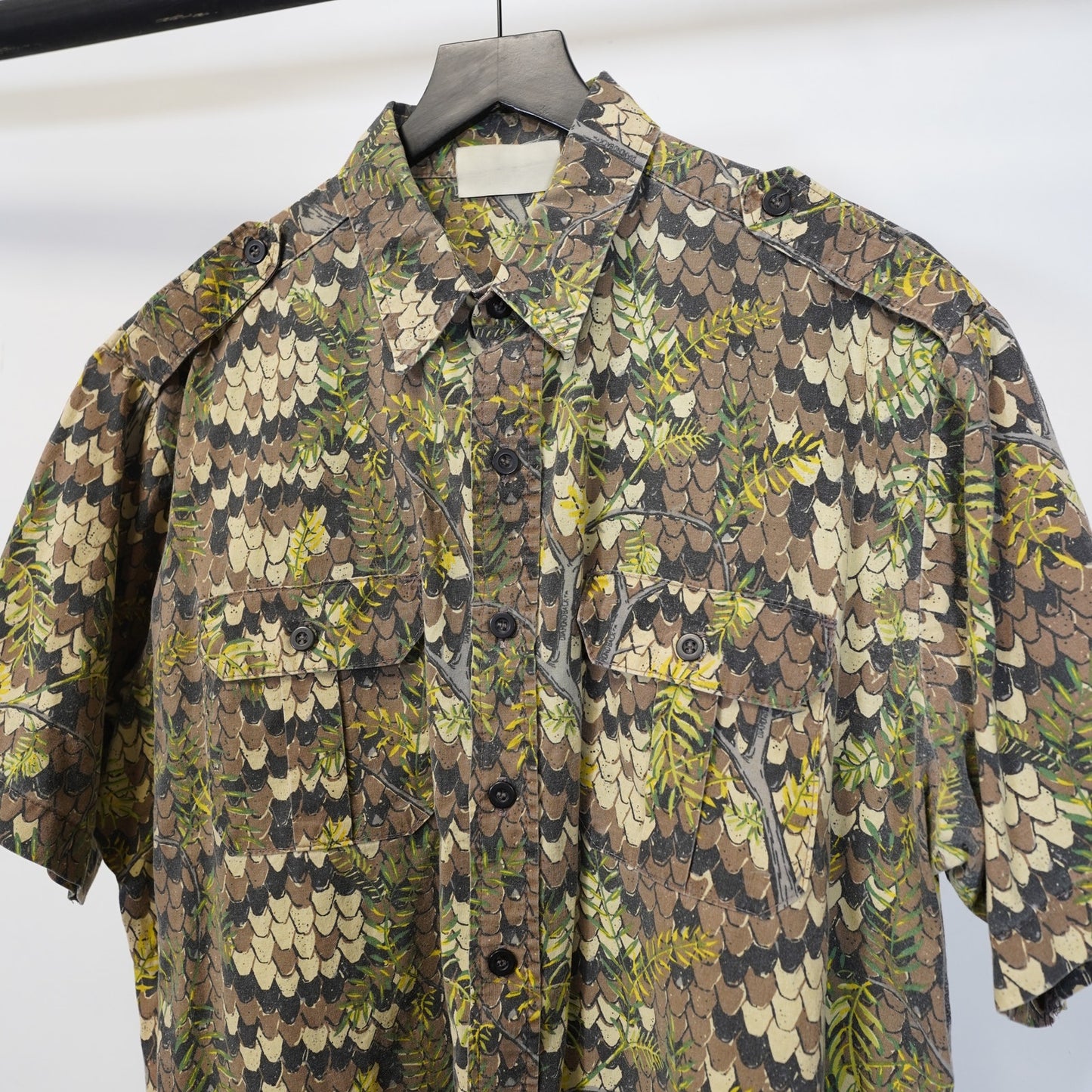 (XL) Vintage 80s Diamondback Camouflage Button Up Men's XL Hunting Shooting Western