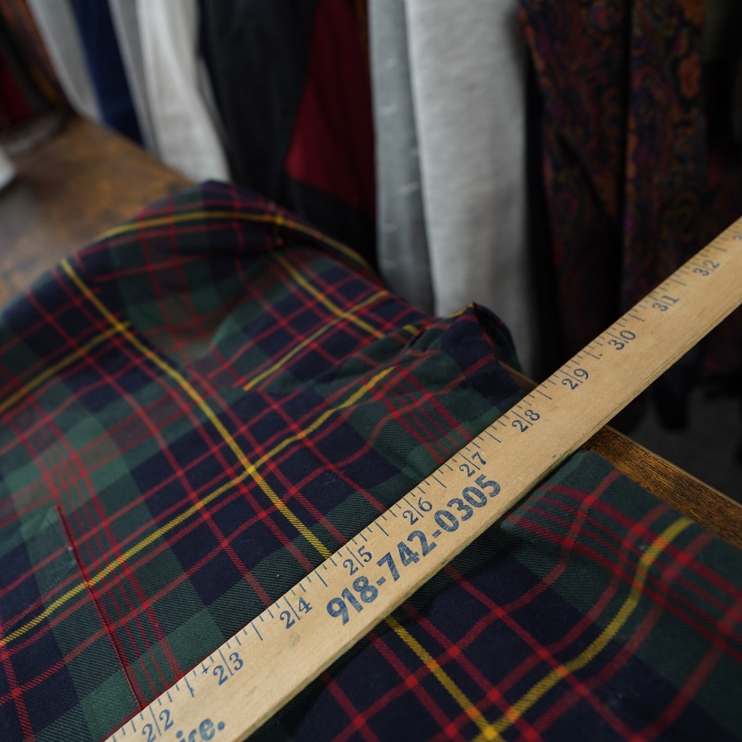 (XXL) Vintage Ralph Lauren Polo McMeel Plaid Flannel Button Up Shirt Men's XXL Green